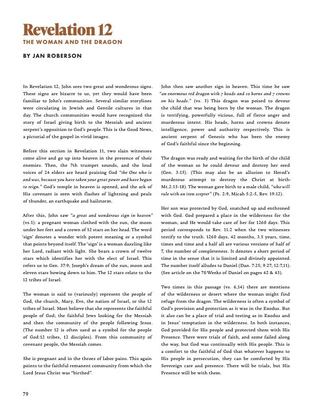 Revelation 12- The Woman and the Dragon