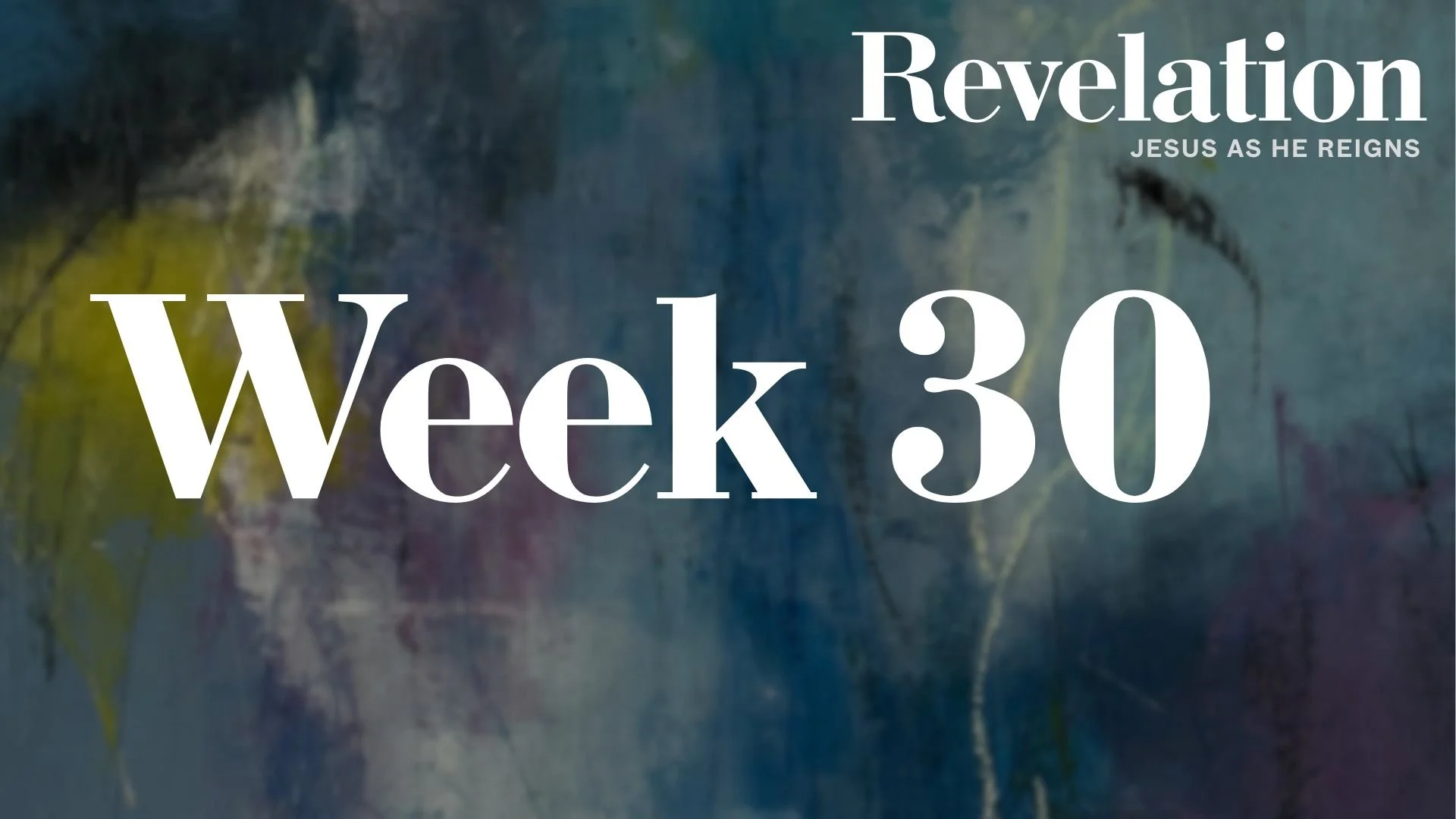 Week 30 - Revelation 13:1-10 | The 1st Beast, Anti-Christ
