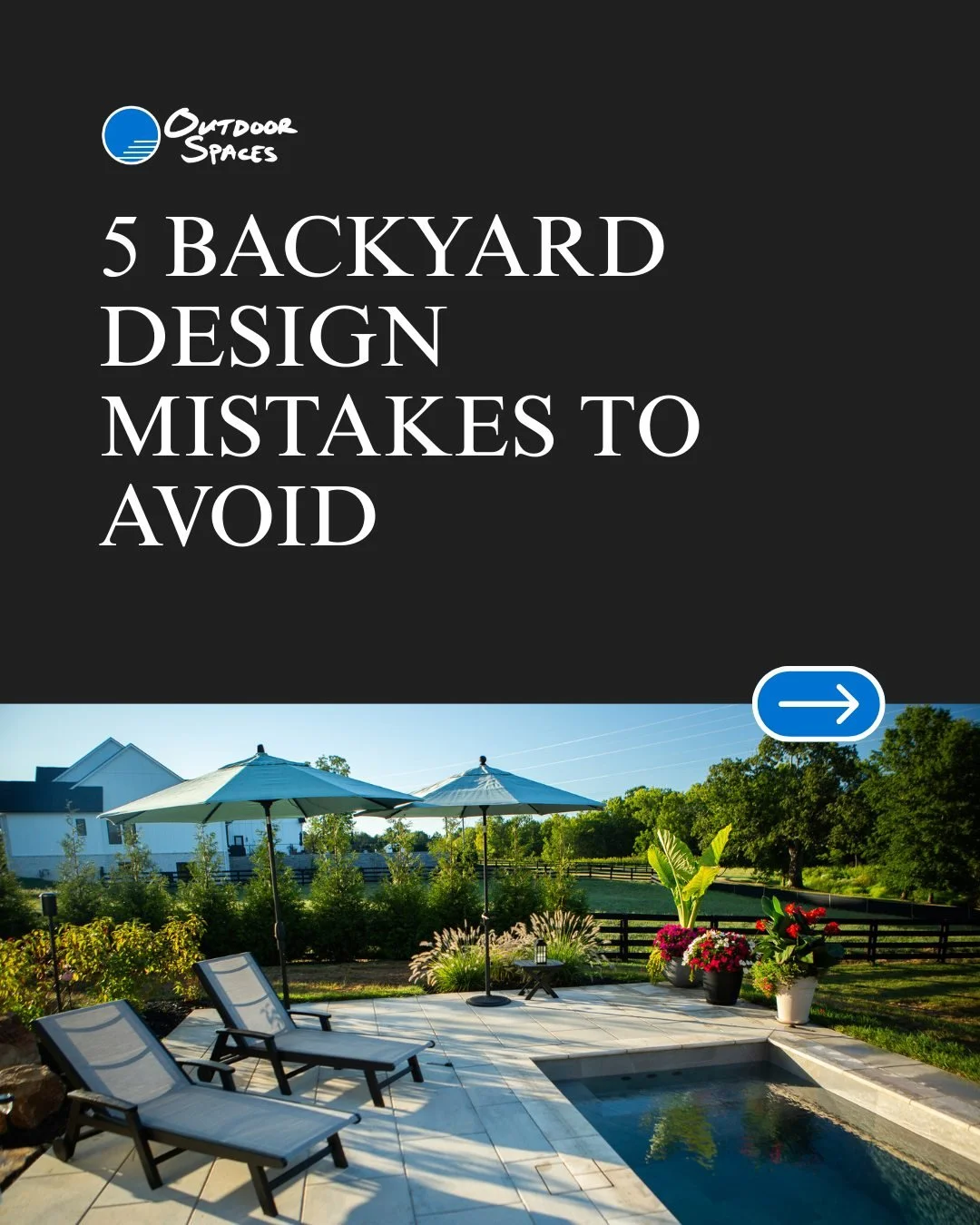 You can’t just “wing it” with outdoor design.
These are some of the most common missteps we see and how to do it better.
Want help avoiding them in your own backyard? Let’s talk.
#LandscapingTips  #LexingtonKY #BluegrassLivi