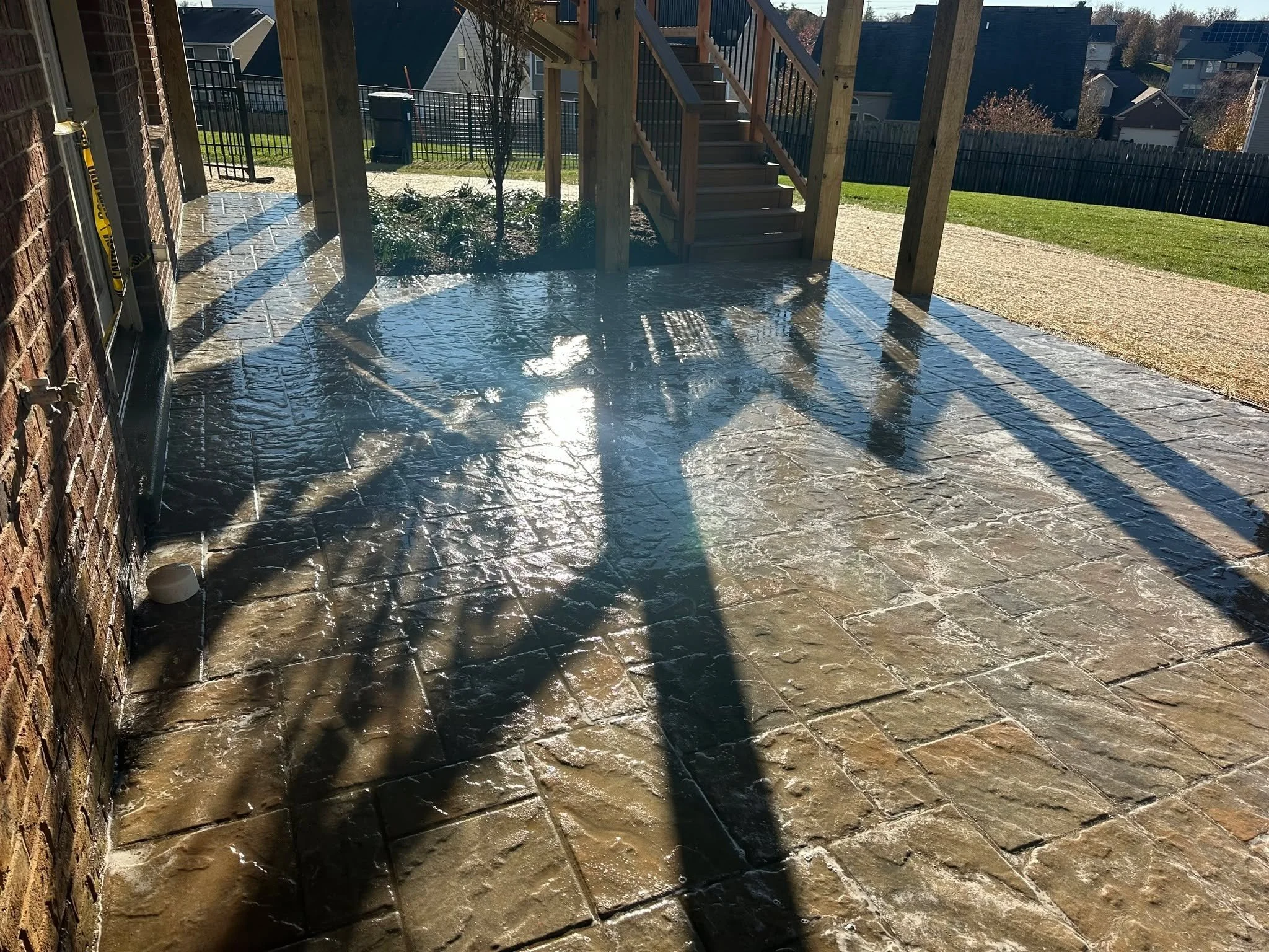 🌤️ Do we work through the winter? Absolutely! 💪

Kentucky weather keeps us on our toes &mdash; 20&deg; one week, 55&deg; the next &mdash; but our crew are rockstars, rolling with whatever Mother Nature throws their way.

Outdoor Spaces works year-r