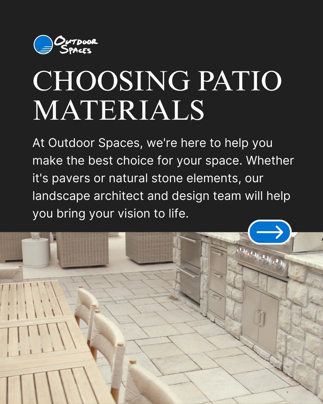 Trying to decide on the perfect patio surface?
From classic pavers to rustic stone, here are the pros and cons of our go-to materials, and how to choose what&rsquo;s right for your space.

Swipe to compare two of our most popular options ➡️

#Landsca