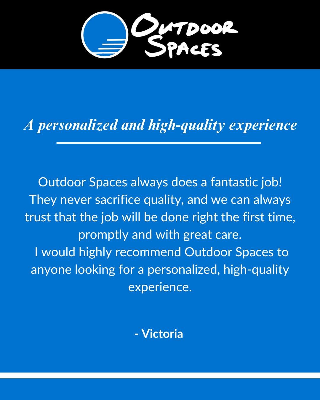 Quality work. Trusted process. Happy clients.

Thanks to Victoria for the kind words and for trusting us with your outdoor space!

#LexingtonKY #OutdoorDesign #ClientSuccess  #ClientReview #Kentucky