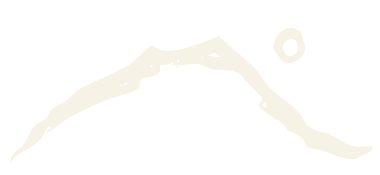 Simplified, abstract illustration of a pterodactyl with an egg overhead against a black background.