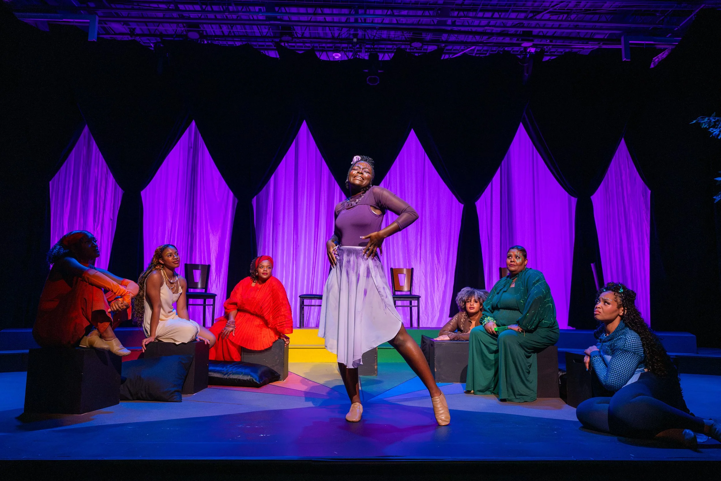 For Colored Girls - Lady In Purple