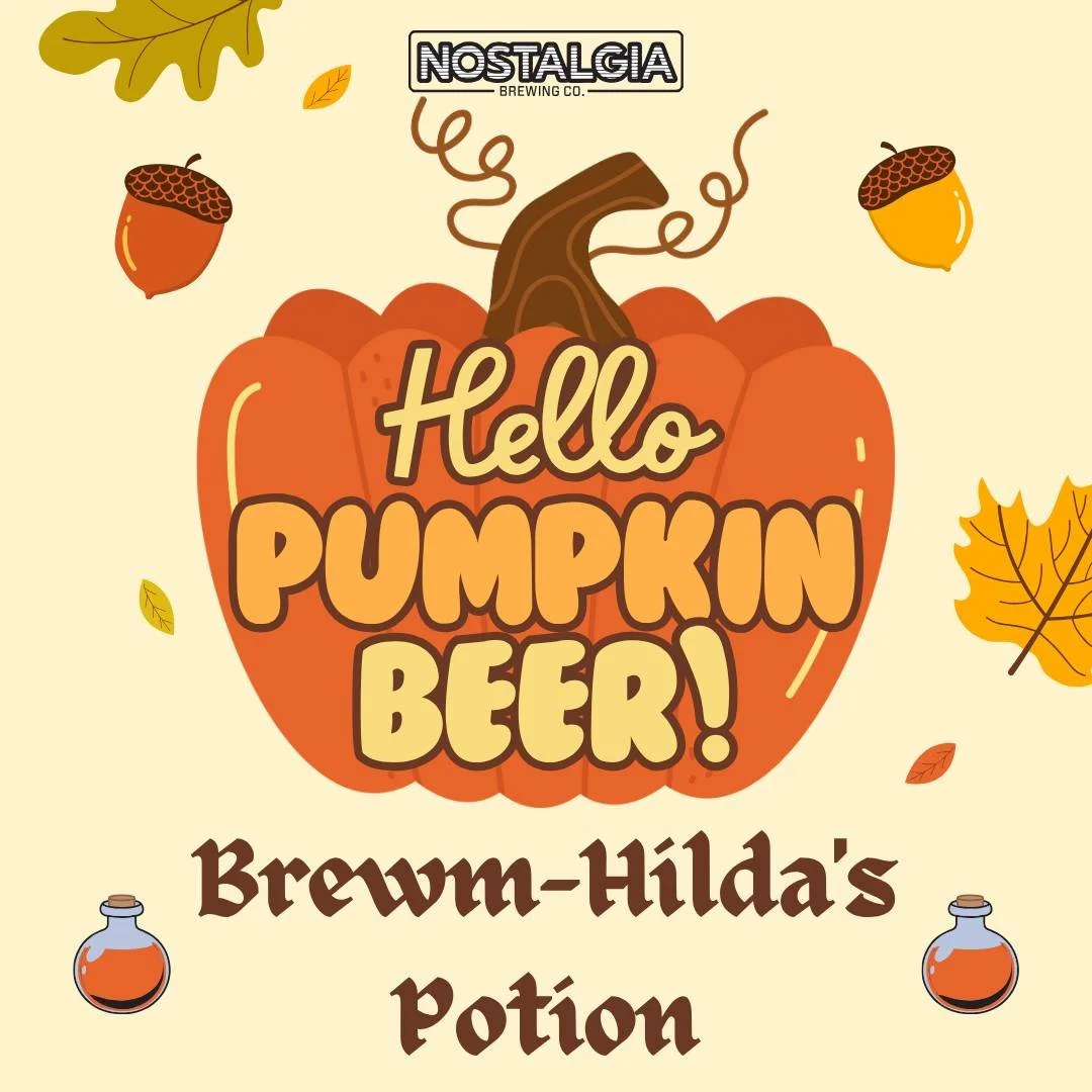 🎃 She's brewed up something wicked delicious...

Brewm-Hilda&rsquo;s Potion is on tap now &mdash; our bold 9.3% ABV spiced pumpkin ale is back just in time for spooky season. 🍺🧙&zwj;♀️

Only $7 for a 12oz pour and only while it lasts &mdash; and i