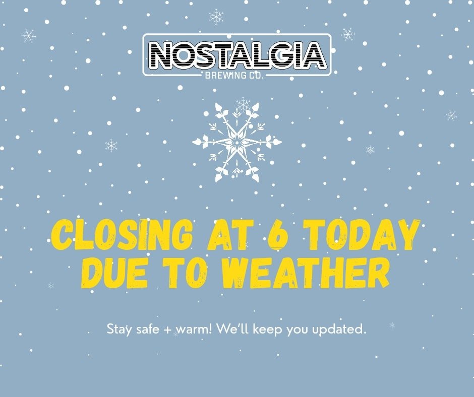 ❄️ Due to heavy snowfall, we&rsquo;ll be closing early at 6 PM today.

Your safety (and our team&rsquo;s) comes first. Please stay safe, stay warm! Thanks for being such an amazing community 💙

#ColumbusOhio
#WestervilleOhio
#GahannaOhio
#UptownWest