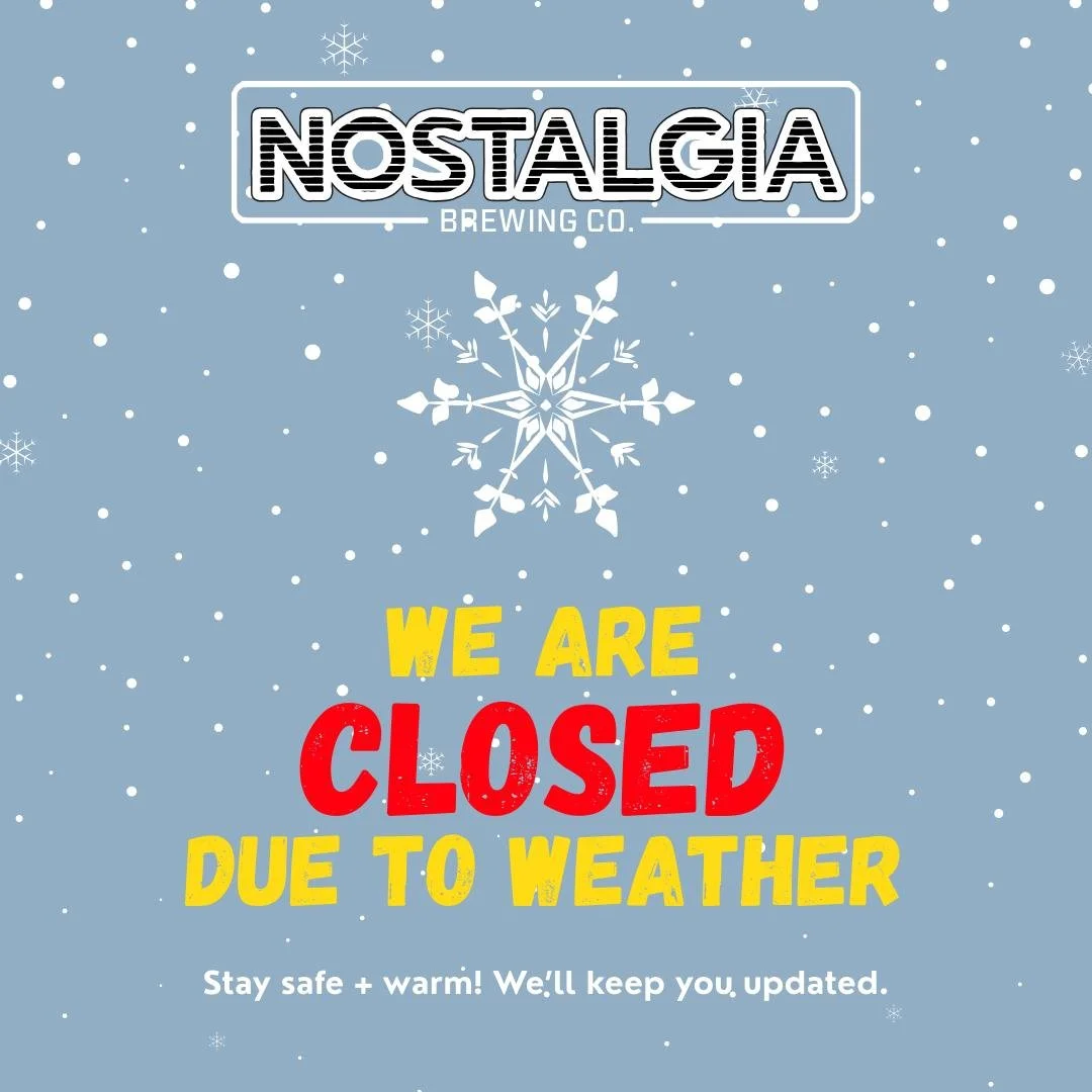 Sorry folks ❄️
Due to the weather, we&rsquo;ll be closed today.

The safety of our staff comes first. Thank you for understanding, and we hope everyone who stocked up on Blizzard Kits is staying cozy and enjoying them at home.

We&rsquo;ll keep you p