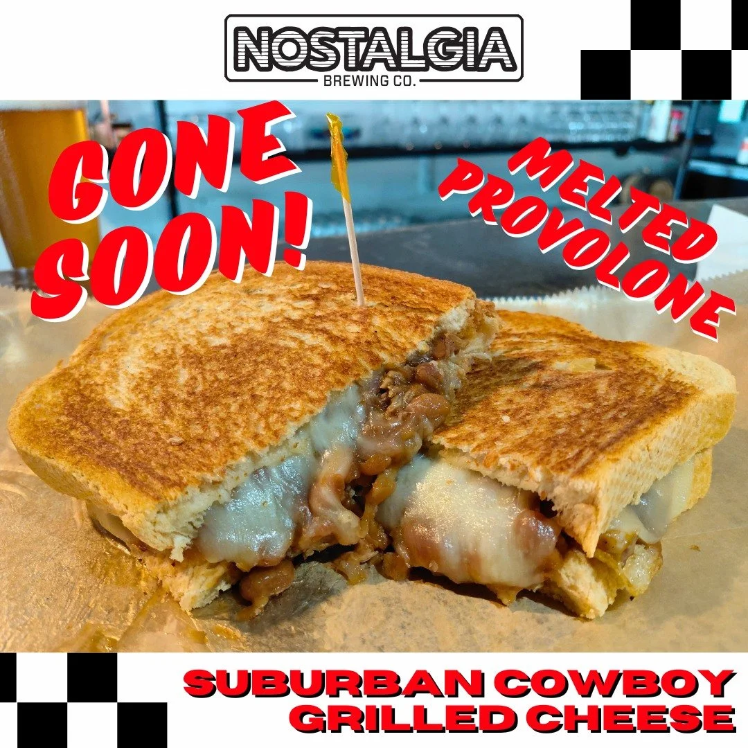 🚨 LAST CALL, COWBOYS 🤠🔥

The Suburban Cowboy Grilled Cheese is ridin&rsquo; off into the sunset soon&hellip; and trust us, you don&rsquo;t want to miss your final bite.

BBQ pulled pork. Baked beans. Melted provolone. Grilled on Italian ciabatta t
