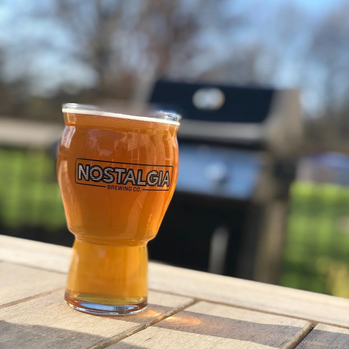 Sunny Saturday, cold glass, patio weather. ☀️🍻

Stop by Nostalgia this afternoon and soak up the sunshine on the patio, then grab a growler to-go for later. Whether you&rsquo;re hanging here or firing up the grill at home, don&rsquo;t forget to leve
