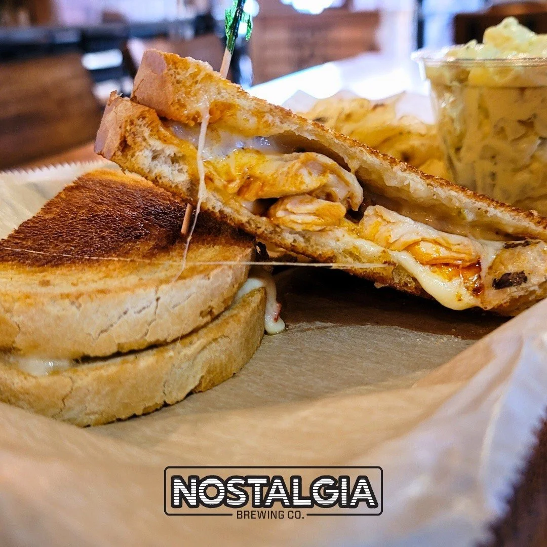 Friday comfort food mode: ACTIVATED 🔥🧀

Nothing says kickoff to the weekend like our Buffalo Chicken Grilled Cheese paired with your favorite craft beer. Crispy bread, melty pepper jack, grilled buffalo chicken, and all the comfort food vibes you n