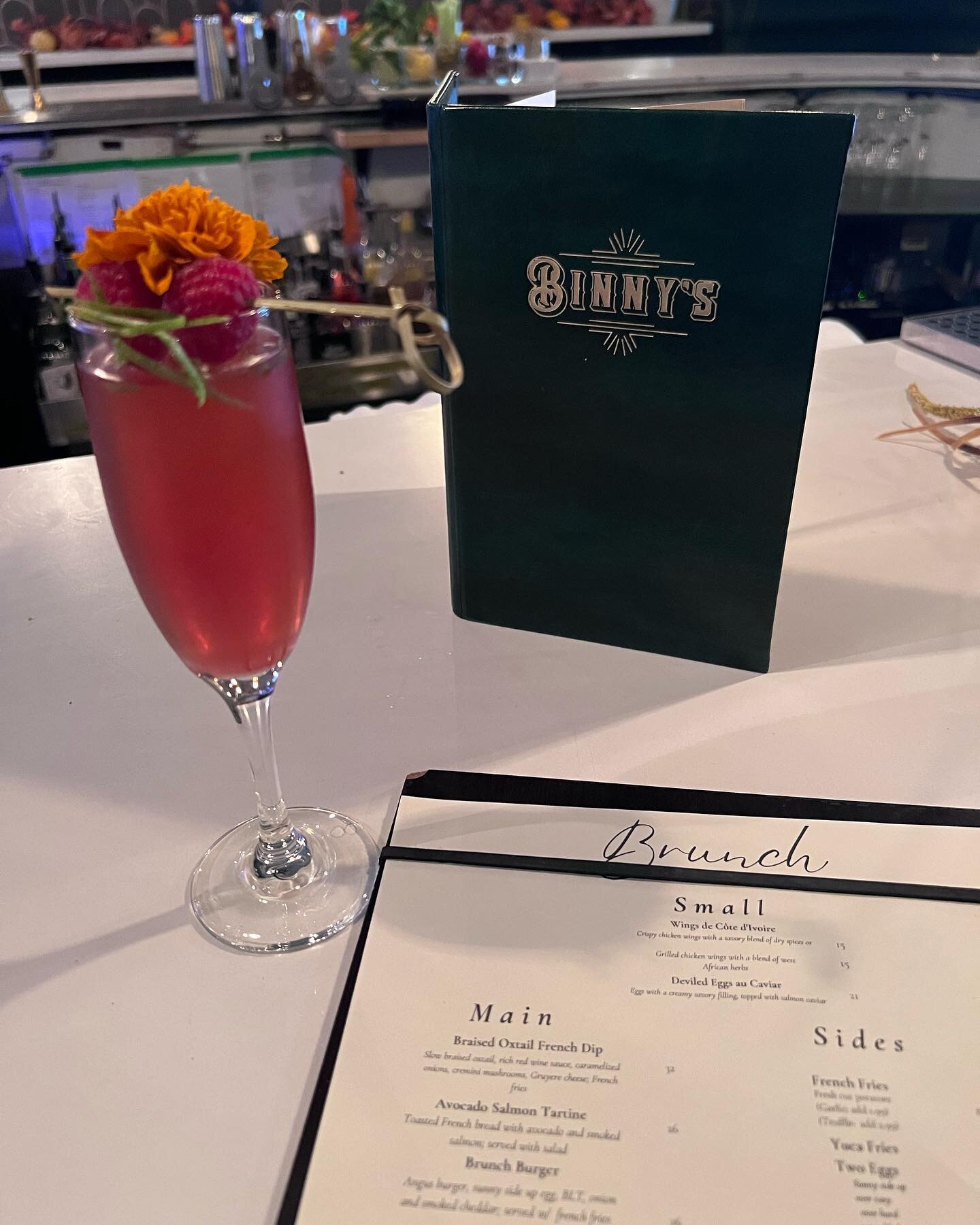 Join us today and tomorrow November 18 &amp; 19 for Brunch at Binny&rsquo;s by @chefyann. Brunch served until 4pm. Dinner and cocktails tonight! Binny&rsquo;s open until midnight. 
#brunch #craftcocktails #oldoakland  #downtownoakland #eastbayeats