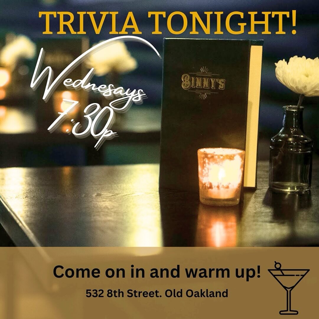 Join us tonight! Amy is hosting. Willie&rsquo;s kitchen is serving spicy wings 🔥🔥🔥 for just $10 all night. Come on down and warm up!

#trivia #oaklandtrivianight #craftcocktails #oldoakland #oaklandca