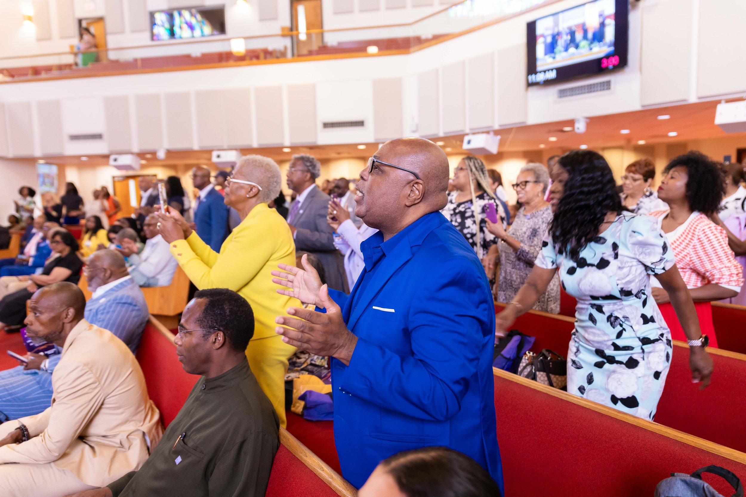 Conclave participants enjoying the musical performance