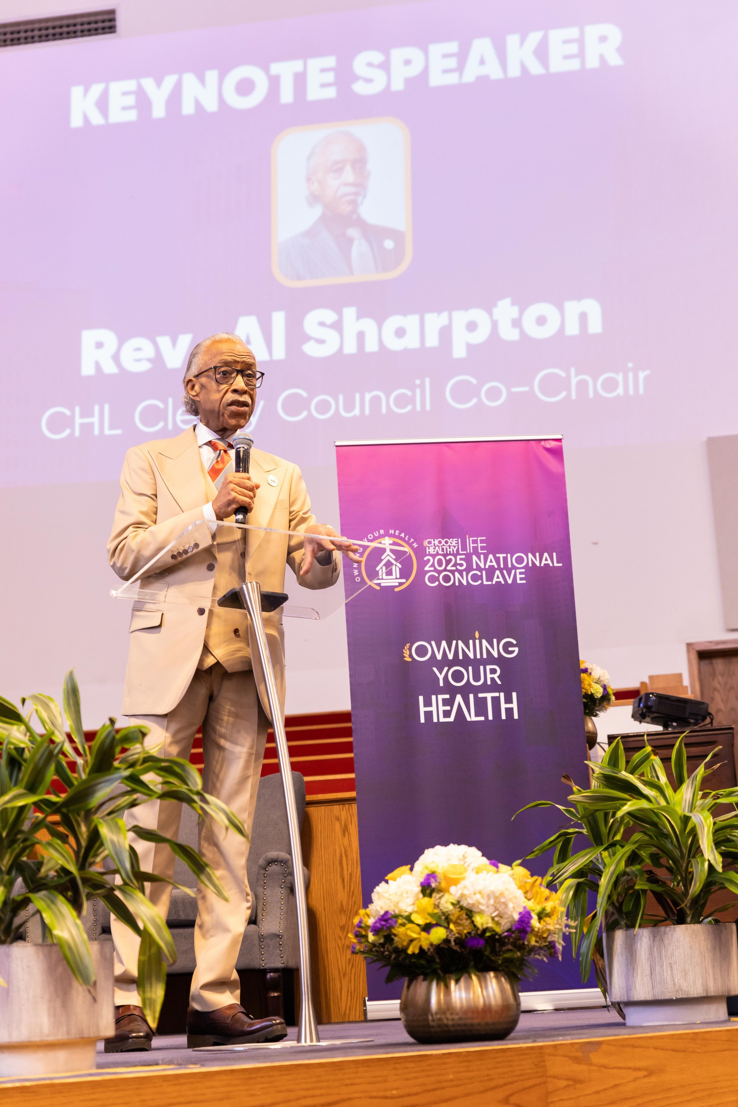 Keynote Address from CHL Clergy Council Co-Chair Rev. Al Sharpton