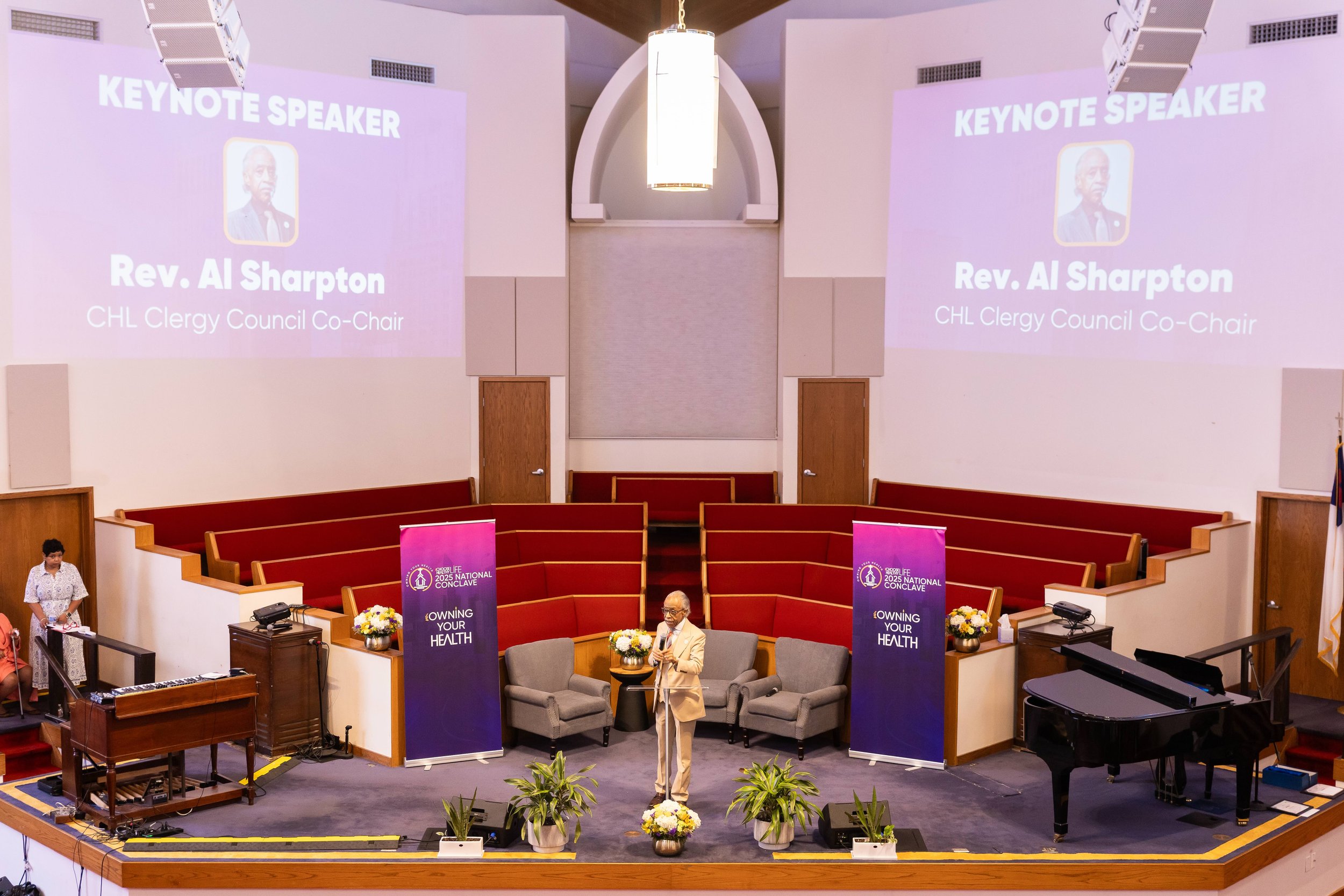 Keynote Address from CHL Clergy Council Co-Chair Rev. Al Sharpton