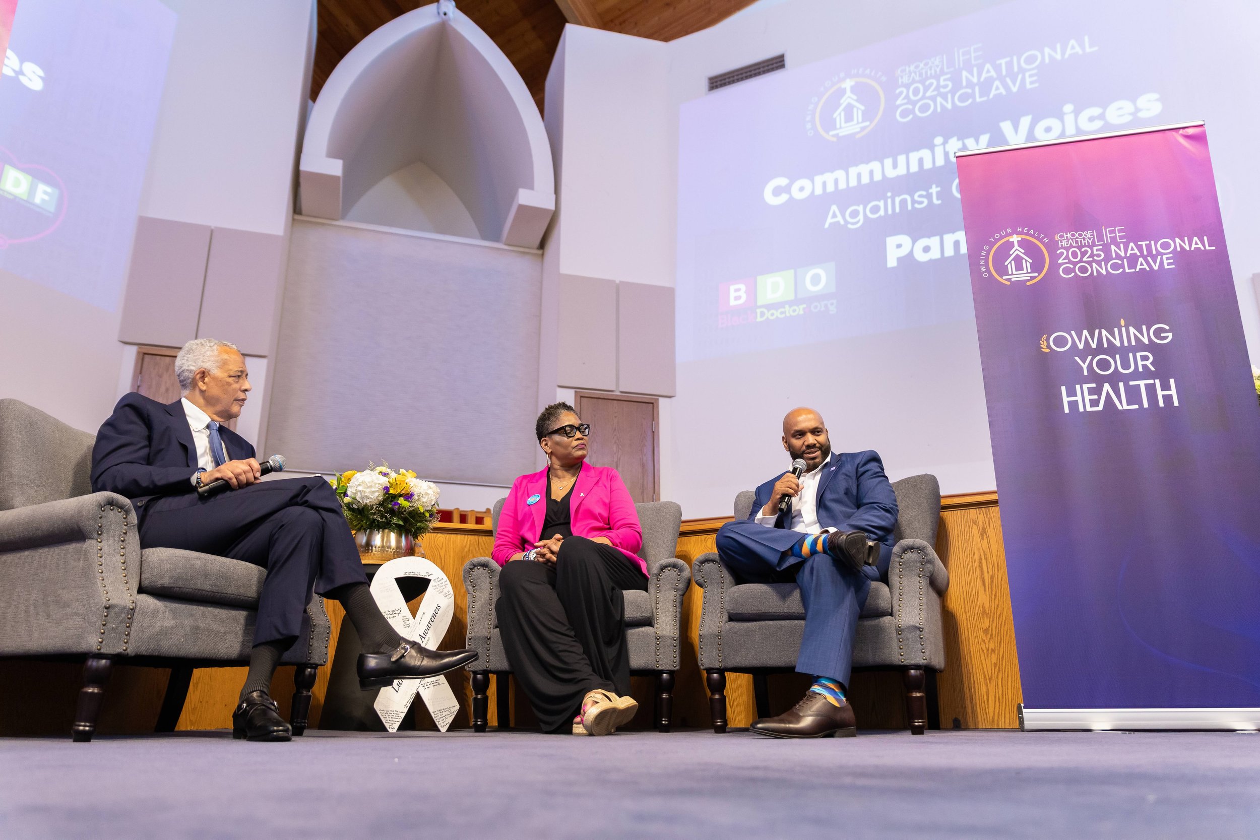 “Community Voices Against Cancer" panel presented by BlackDoctor.org