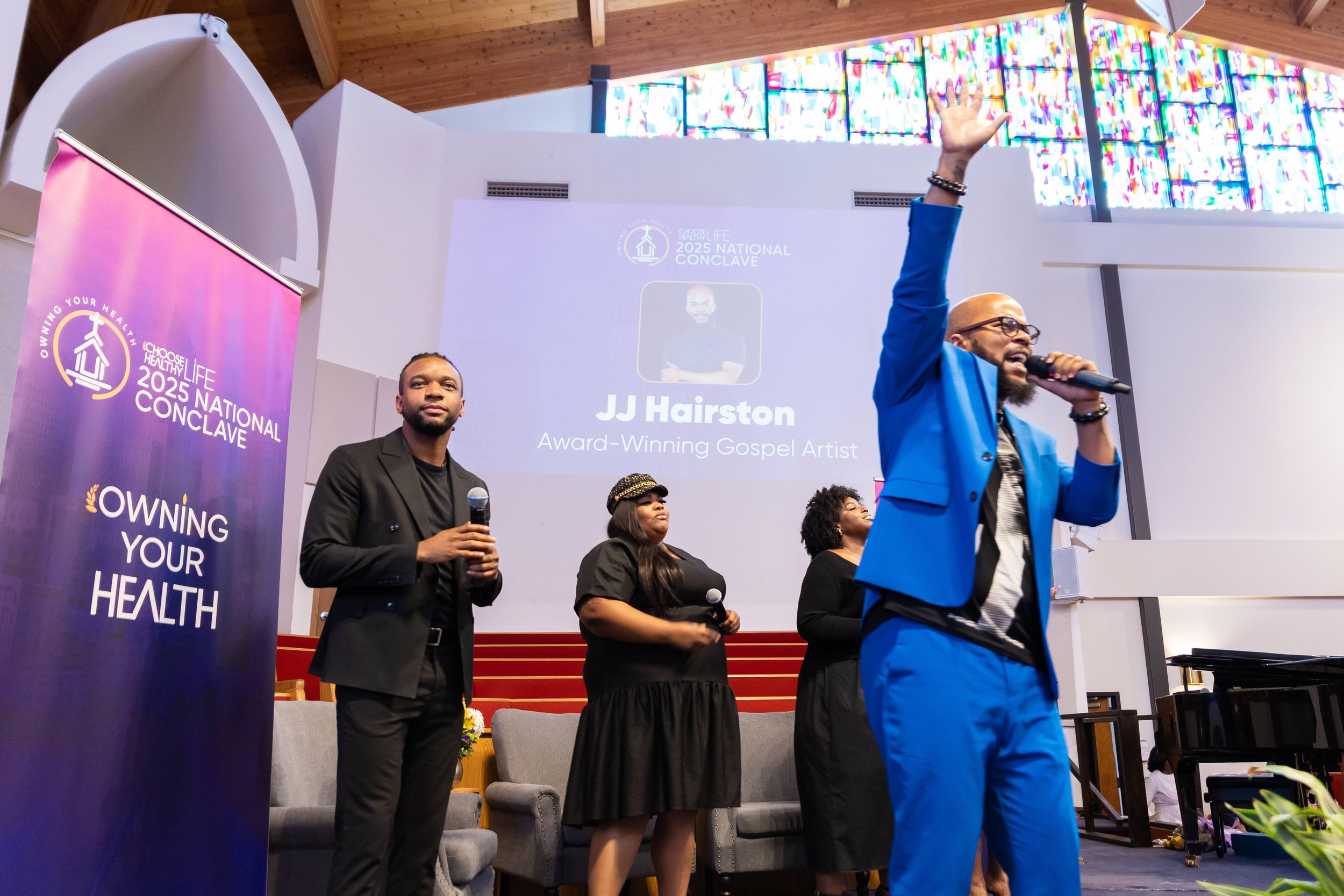 Special musical performance from award-winning gospel artist JJ Hairston