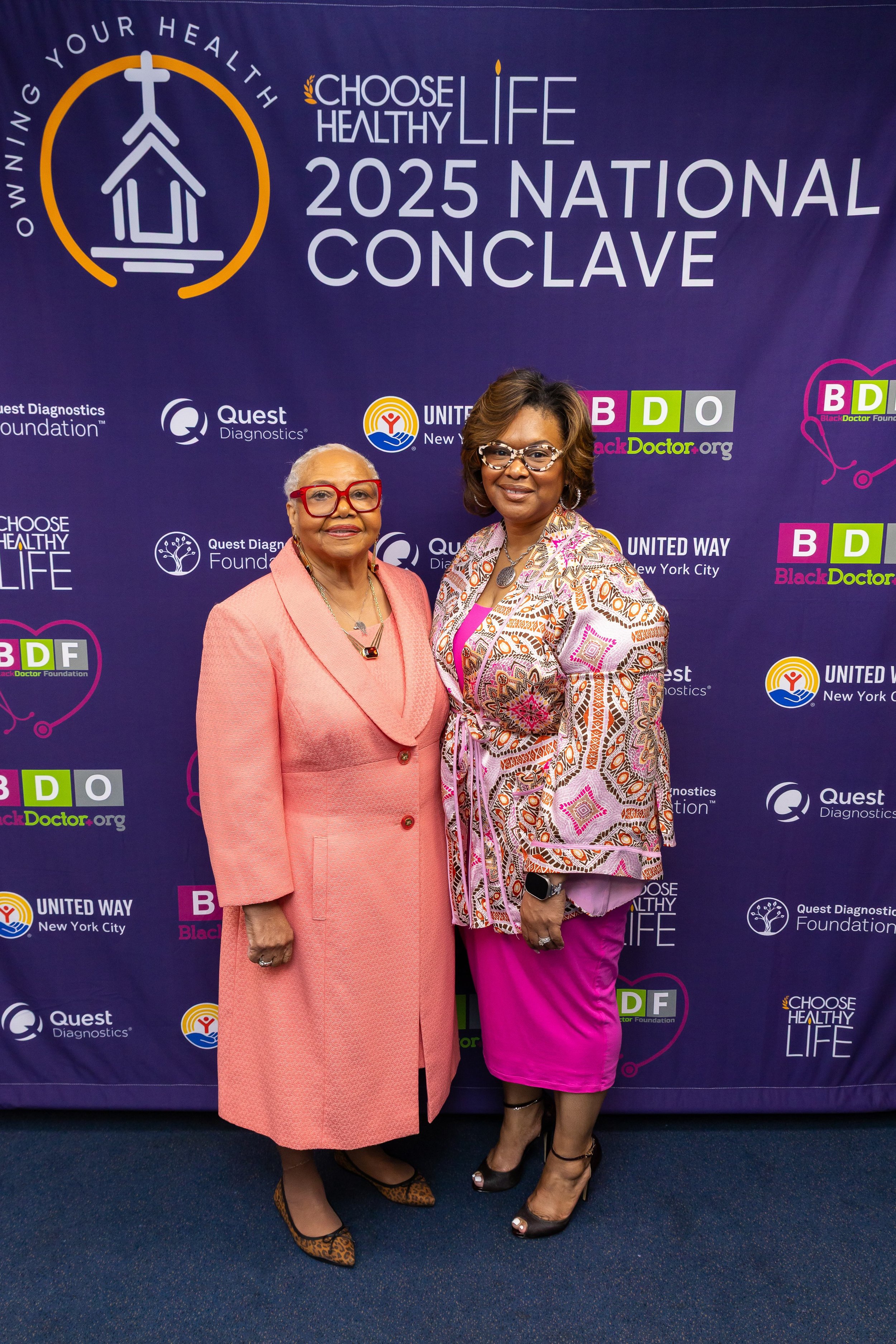 CHL Founder & Board Chair Debra Fraser-Howze and CHL President & CEO Rev. Kimberly L. Williams pre-event