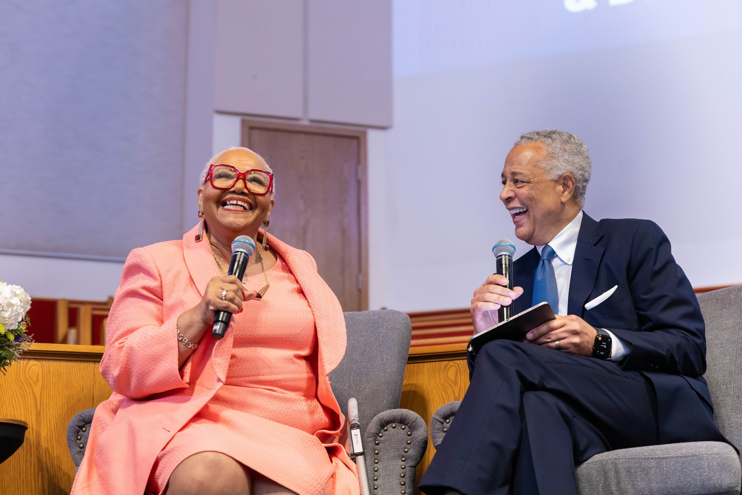CHL Founder Debra Fraser-Howze and CHL Medical Advisory Board Member Dr. Reed Tuckson sit down for a discussion on personal health journeys