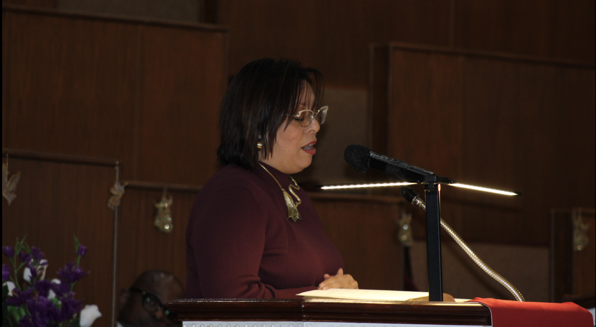  United Way of New York City President &amp; CEO  Grace Bonilla  delivers remarks 