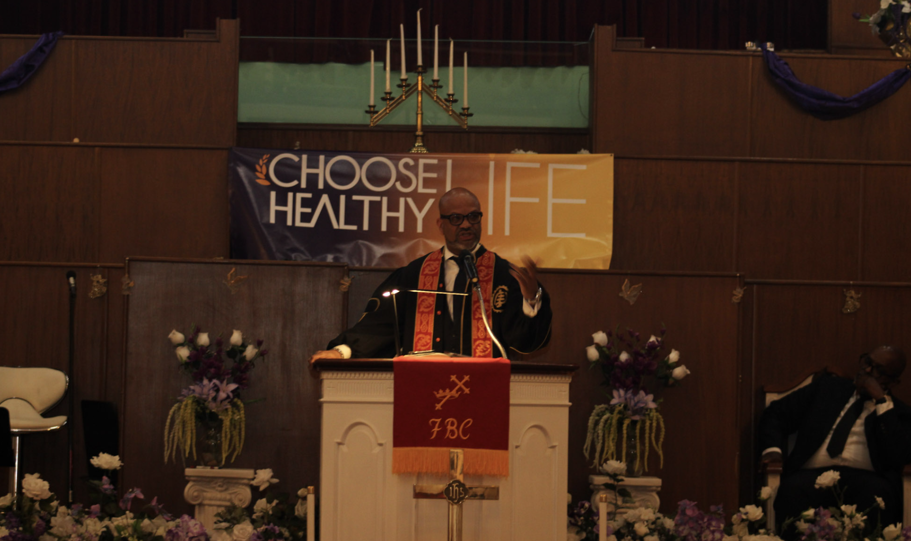   Rev. Dr. David K. Brawley  (St. Paul Community Baptist Church) delivers “ I AM the Bread of Life”   John 6:35  