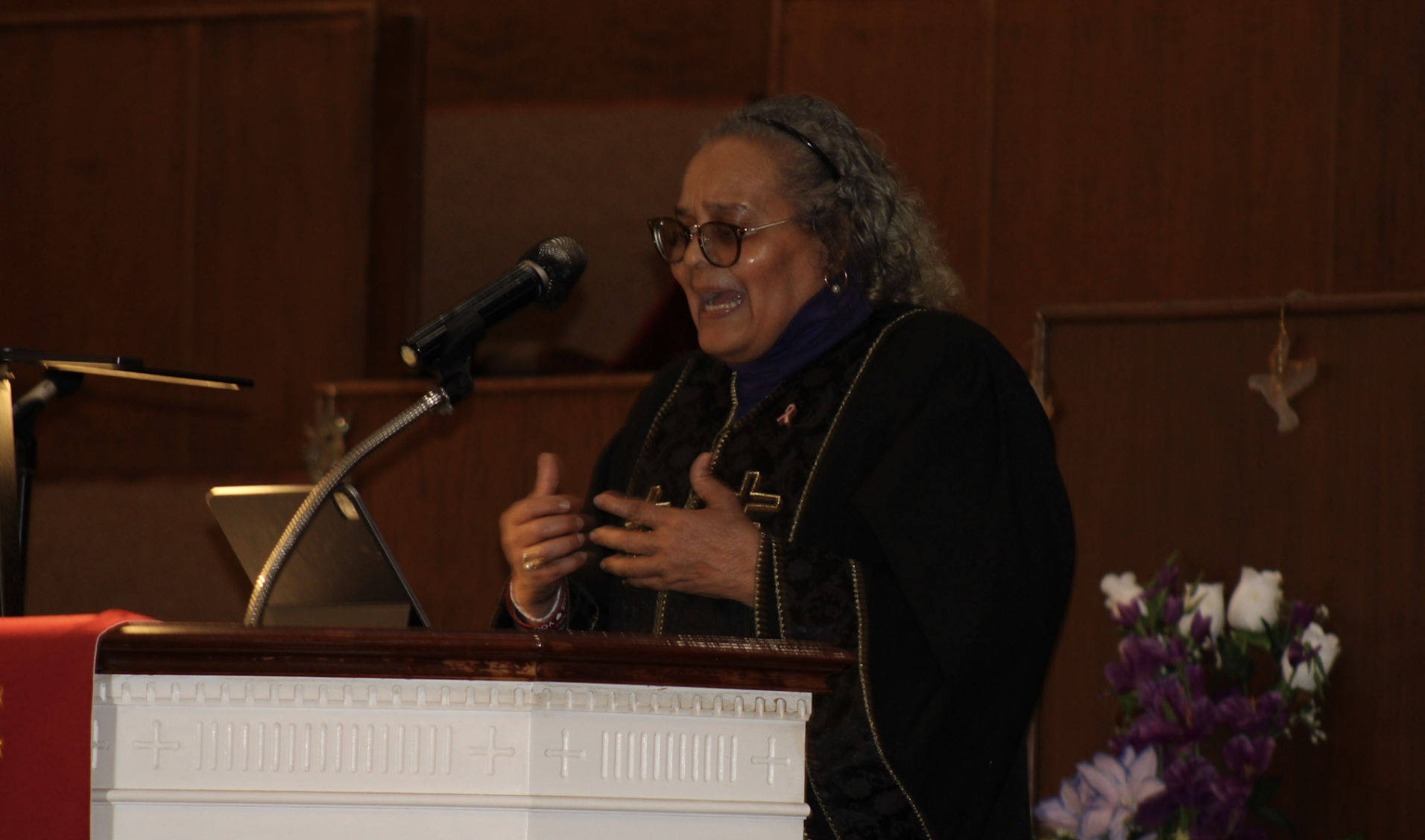   Rev. Kimberly L. Detherage  (St. Marks AME Chruch) delivers “ I AM the Door”   John 10:7-10  