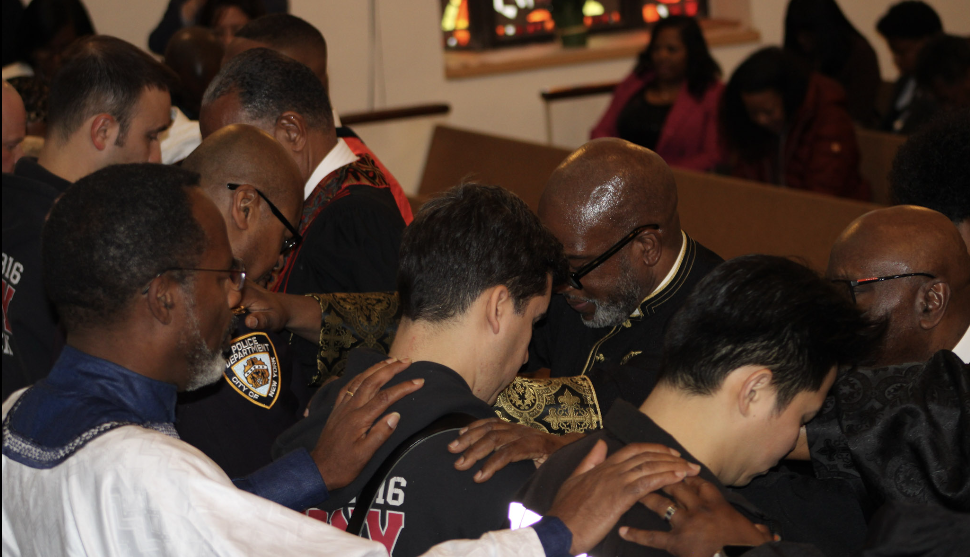  CHL New York Clergy deliver the  Blessing of the First Responders  