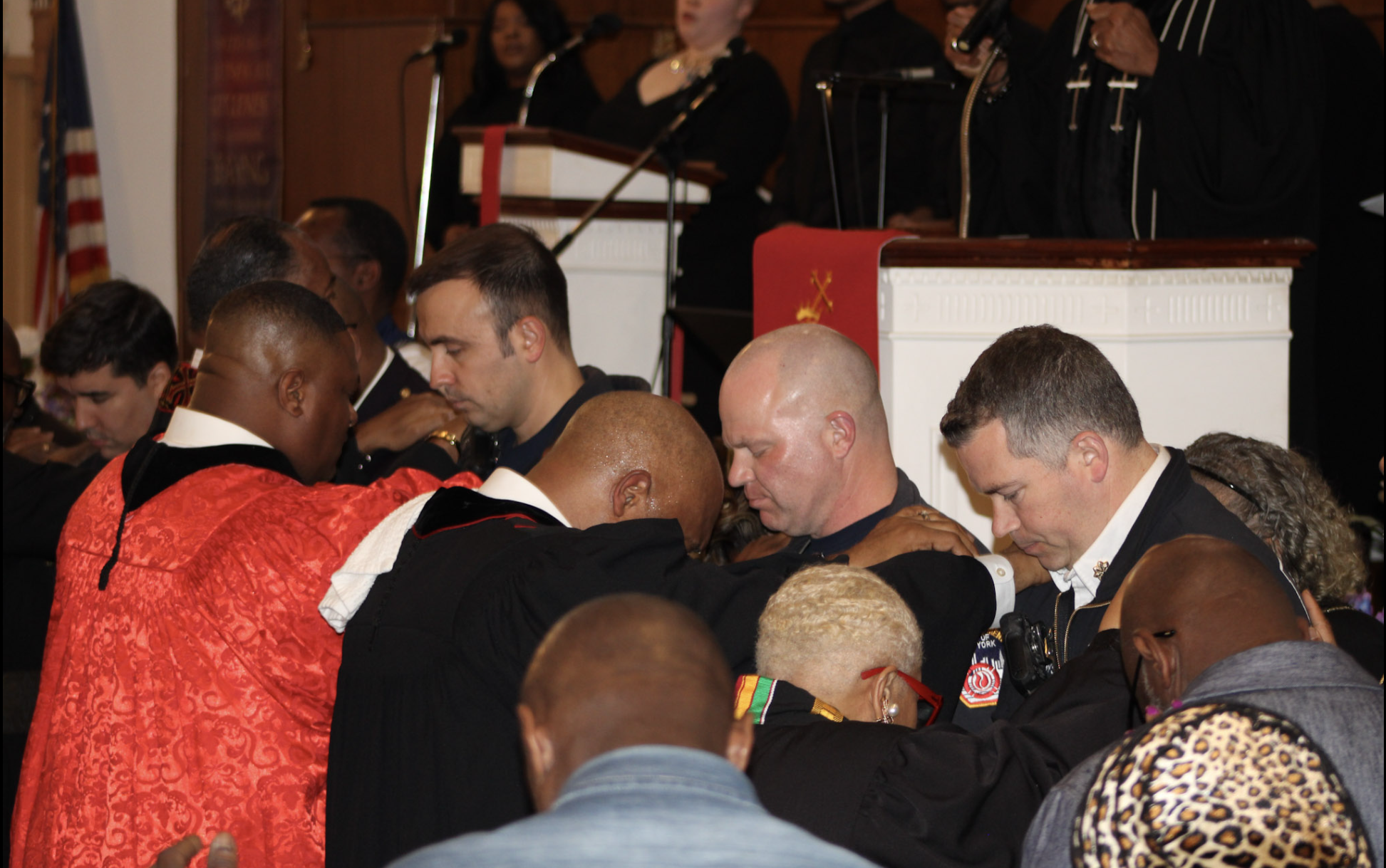  CHL New York Clergy deliver the  Blessing of the First Responders  