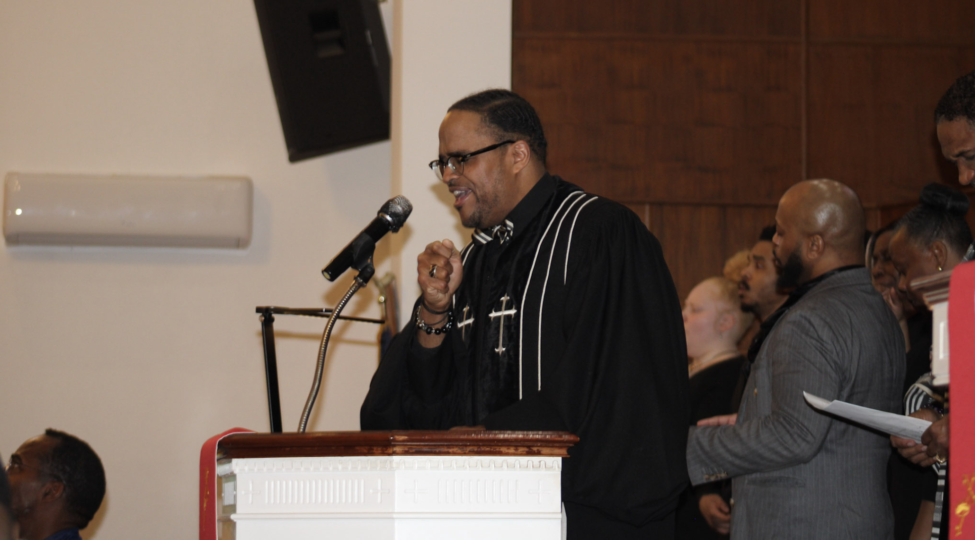   Rev. Brian D. Scott  (Union Baptist Church of Harlem) delivers the  Altar Prayer  &amp; the  Blessing of the First Responders  