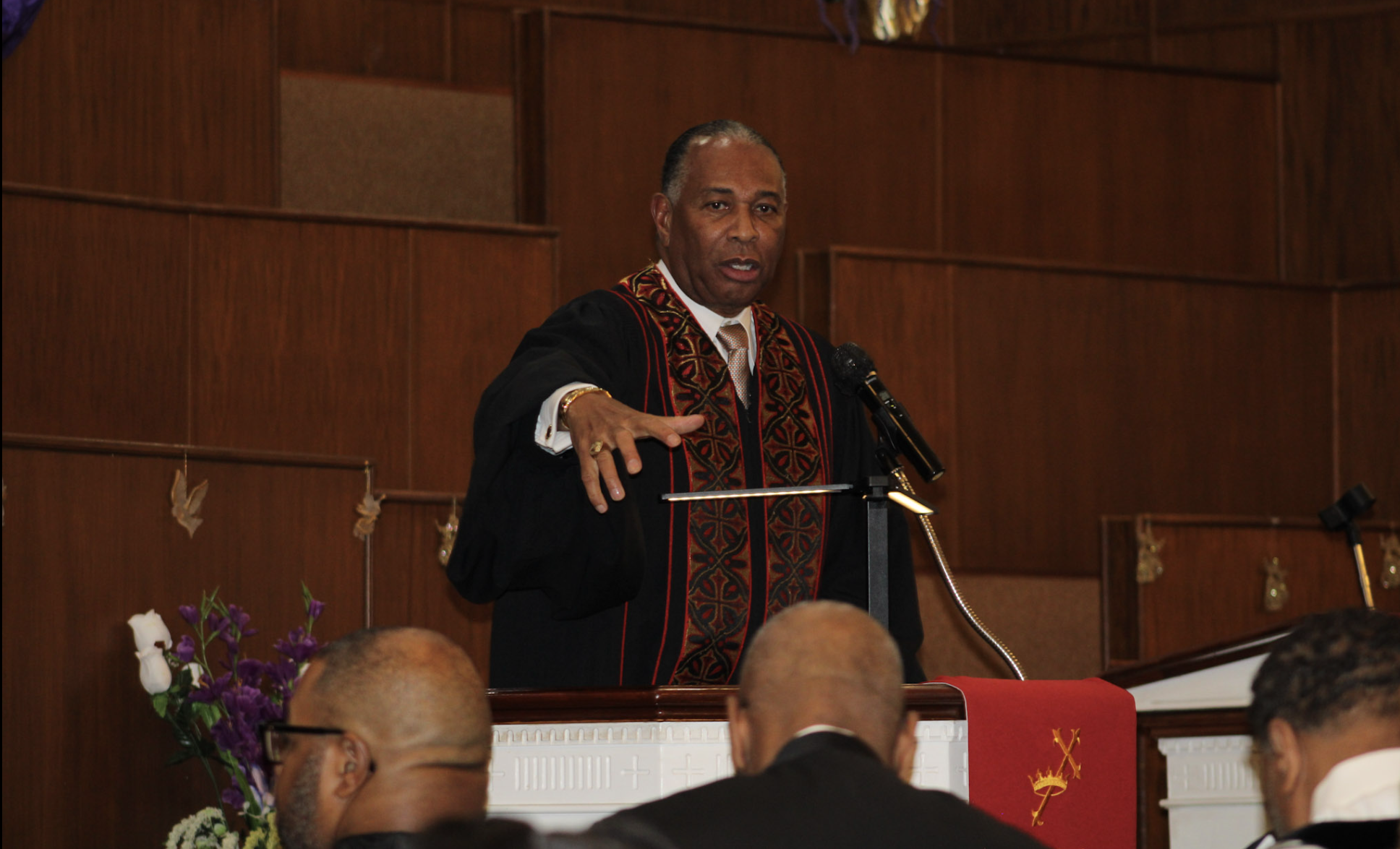  CHL Special Advisor  Rev. Jacques A. DeGraff  delivers the  Blessing of the Healers  