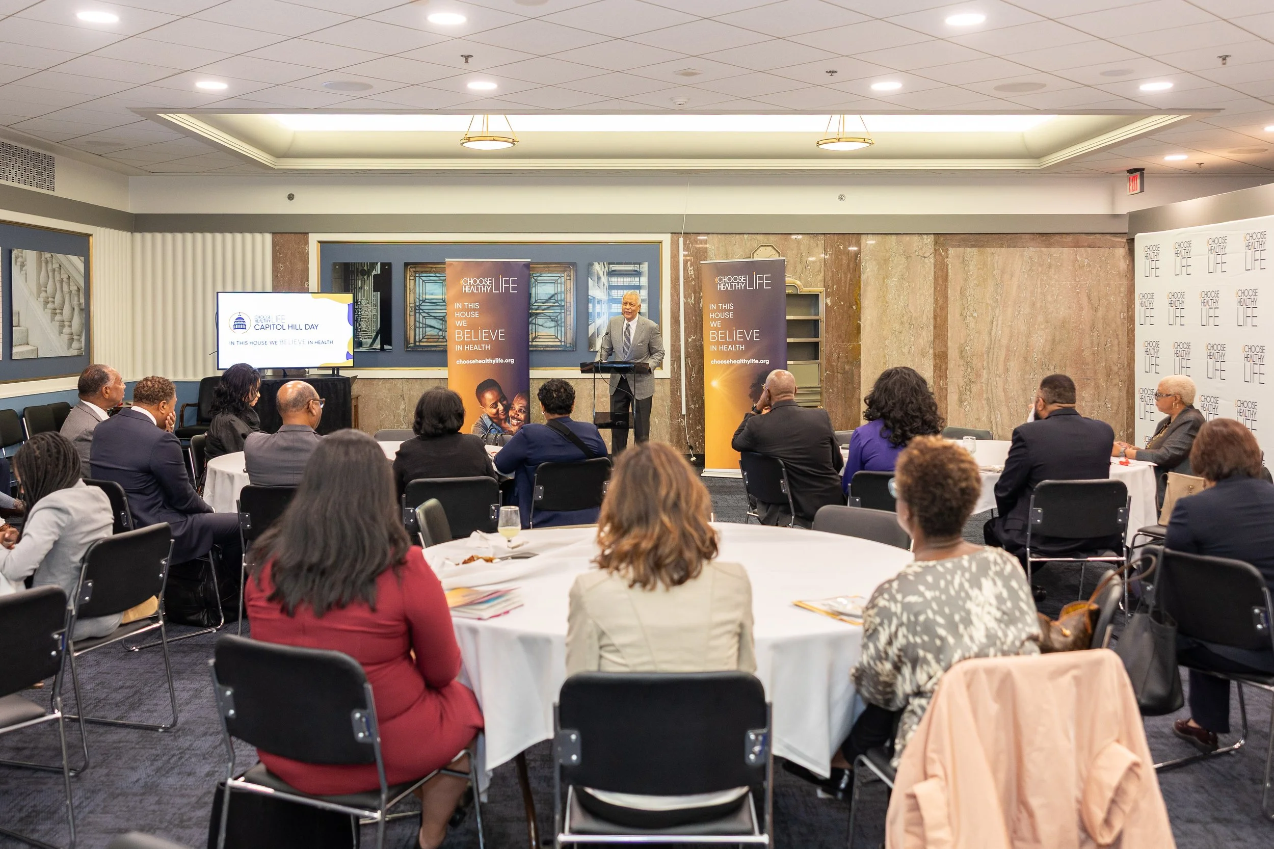 CHL Medical Advisory Board Member Dr. Reed Tuckson delivers powerful remarks