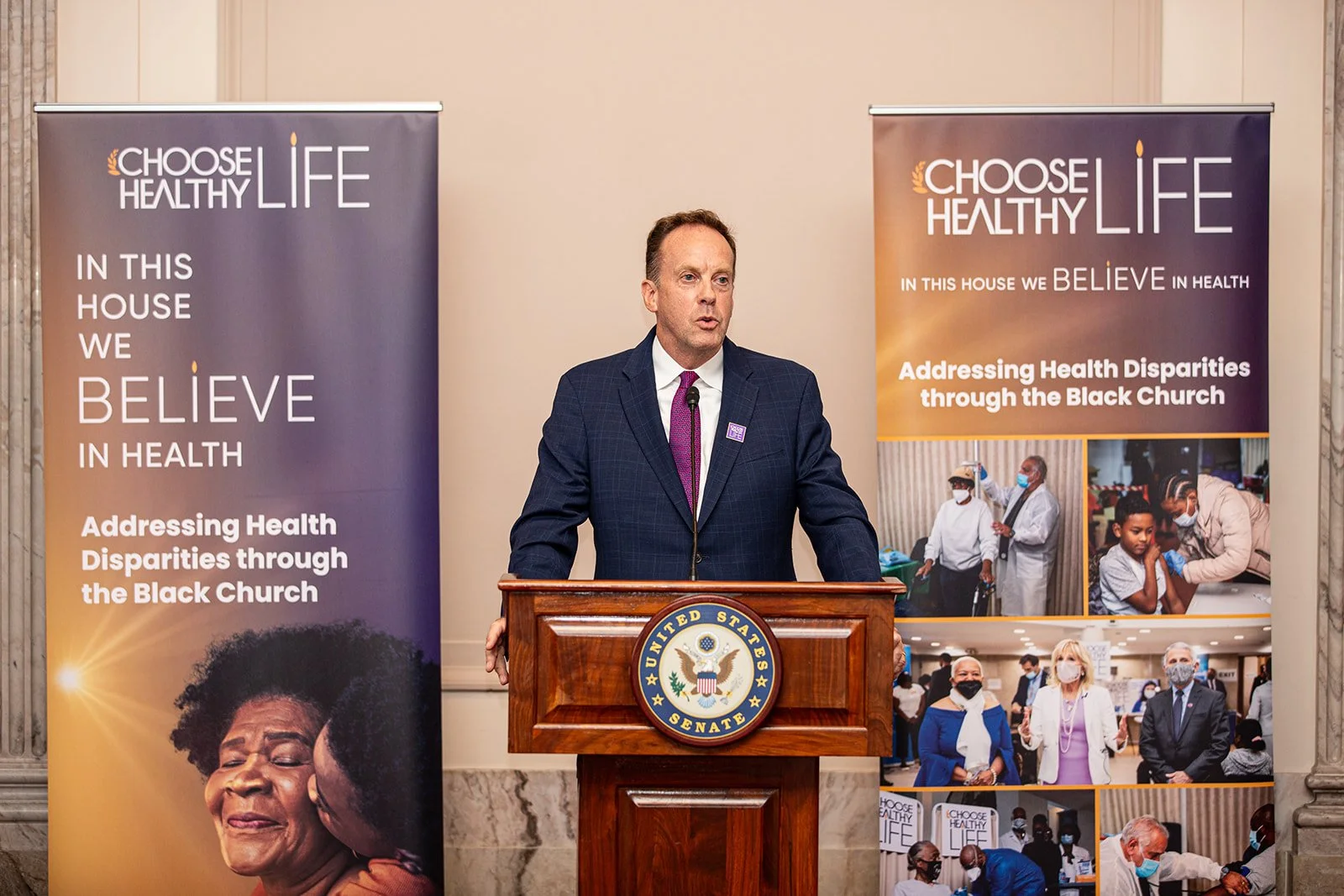 Siemens Foundation CEO David Etzwiler speaks on the partnership with CHL and their support of the Health Navigator program