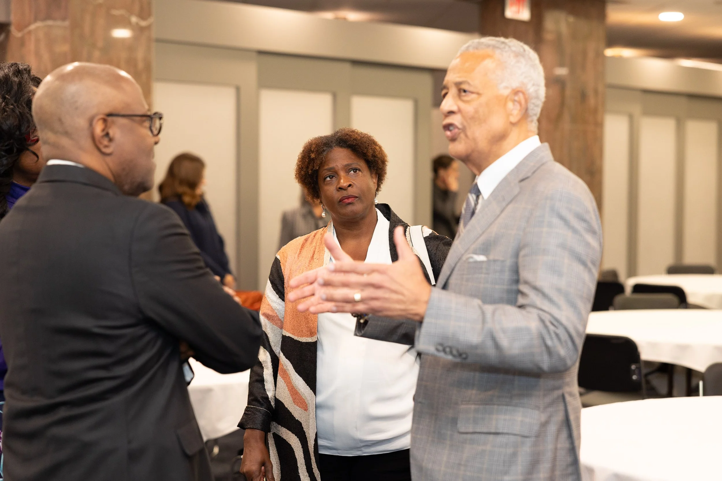 CHL Medical Advisory Board Members Dr. Reed Tuckson & Dr. Melissa Clarke with CHL DC Clergy Leader Rev. Kendrick Curry