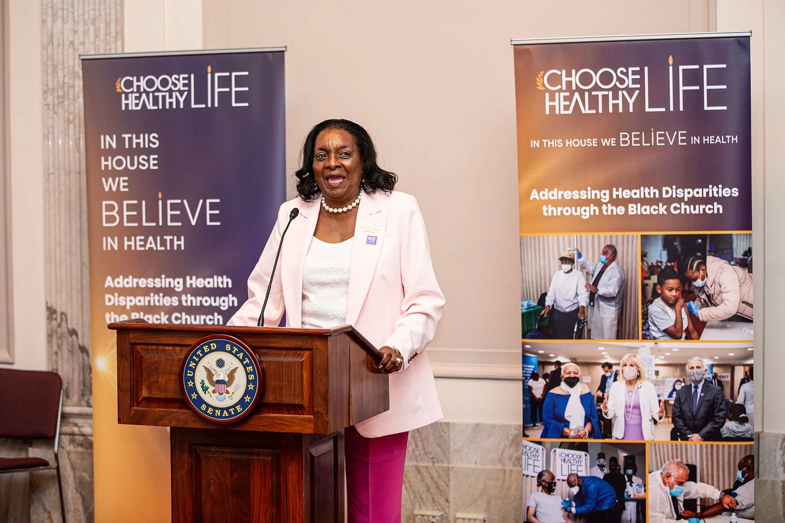 Remarks from Divinah "Dee" Bailey, Chief of Operations at the African American Clergy & Elected Officials (AACEO)