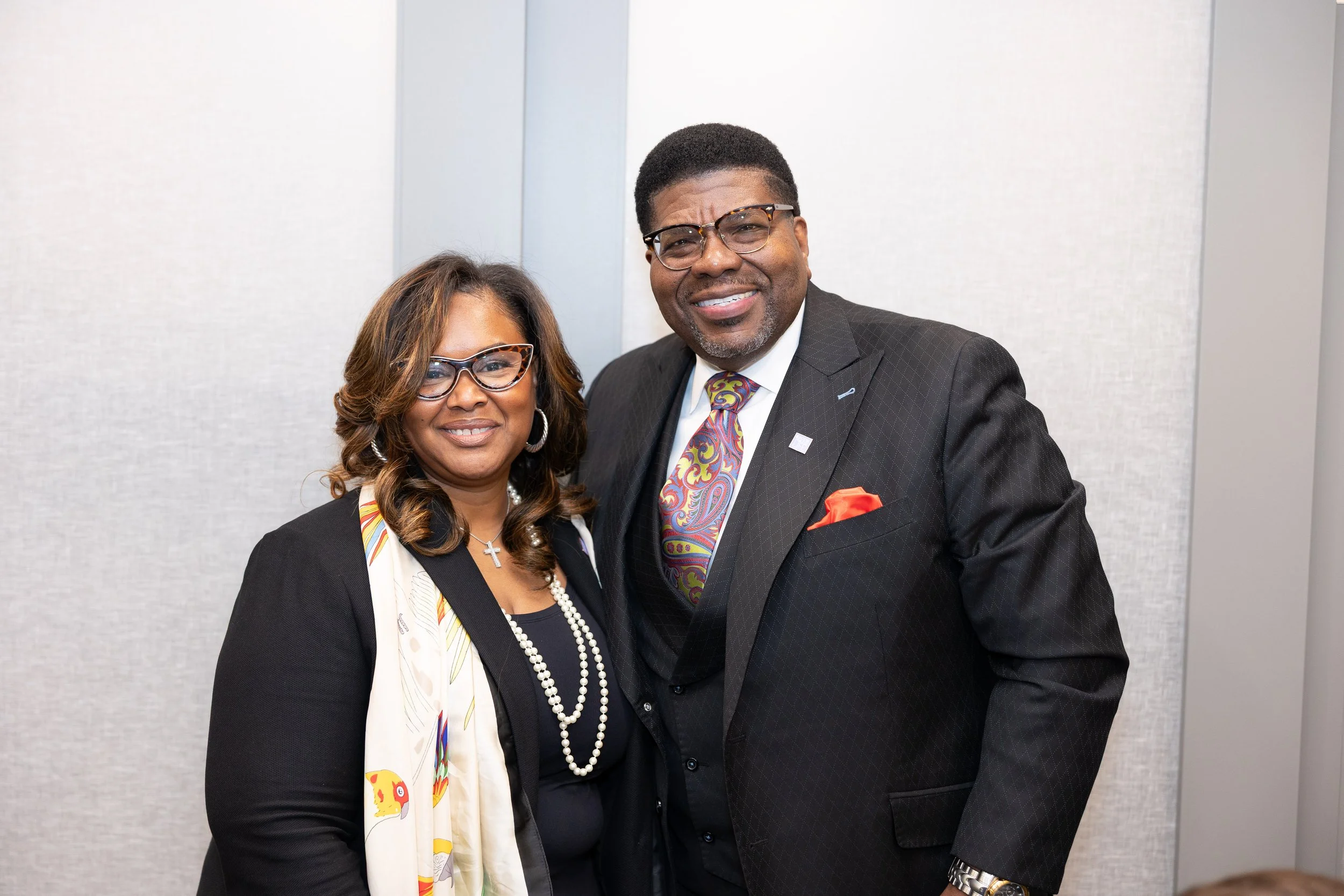 CHL President & CEO Rev. Kimberly L. Williams and CHL Clergy Council Member Rev. Mitchell Stevens