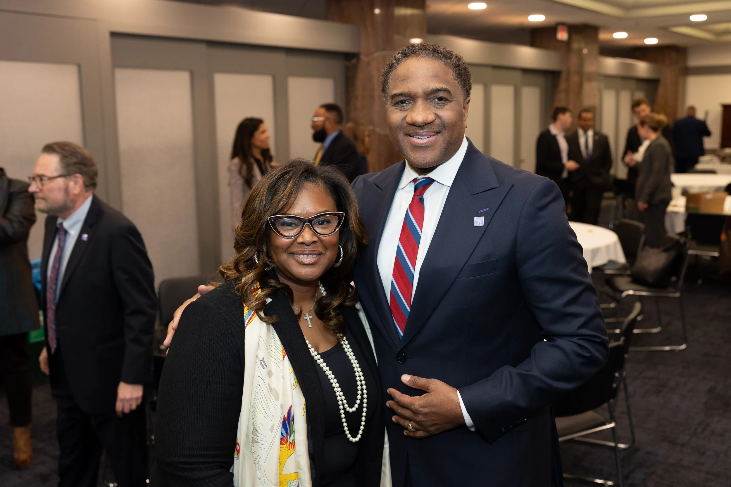 CHL President & CEO Rev. Kimberly L. Williams and CHL New York Clergy Leader Rev. Lawrence Aker III