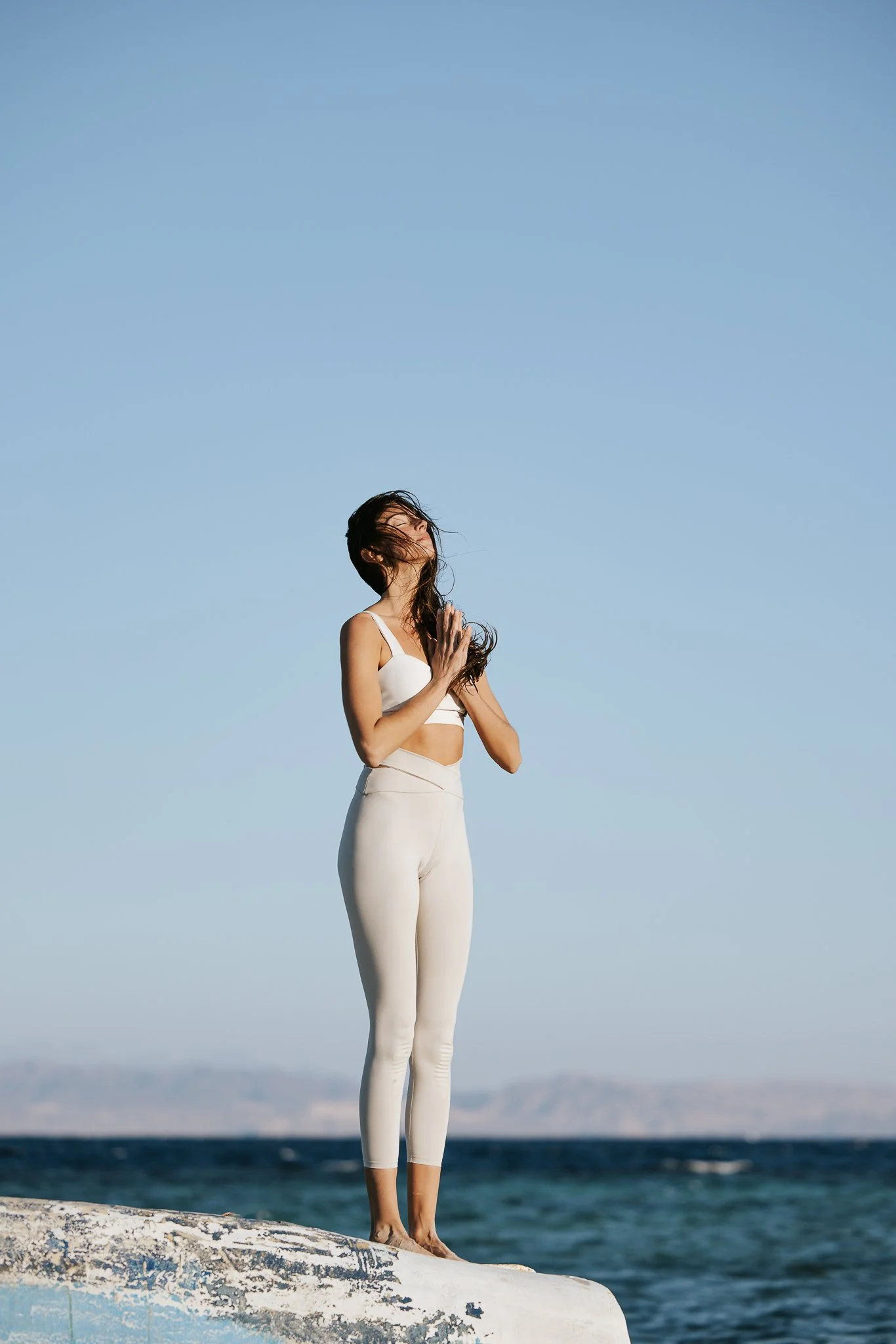 Sunset yoga session with Angelina Stolz Yoga at Lagoona beach - Dahab - South Sinai X Eslam Piko Studios Photography