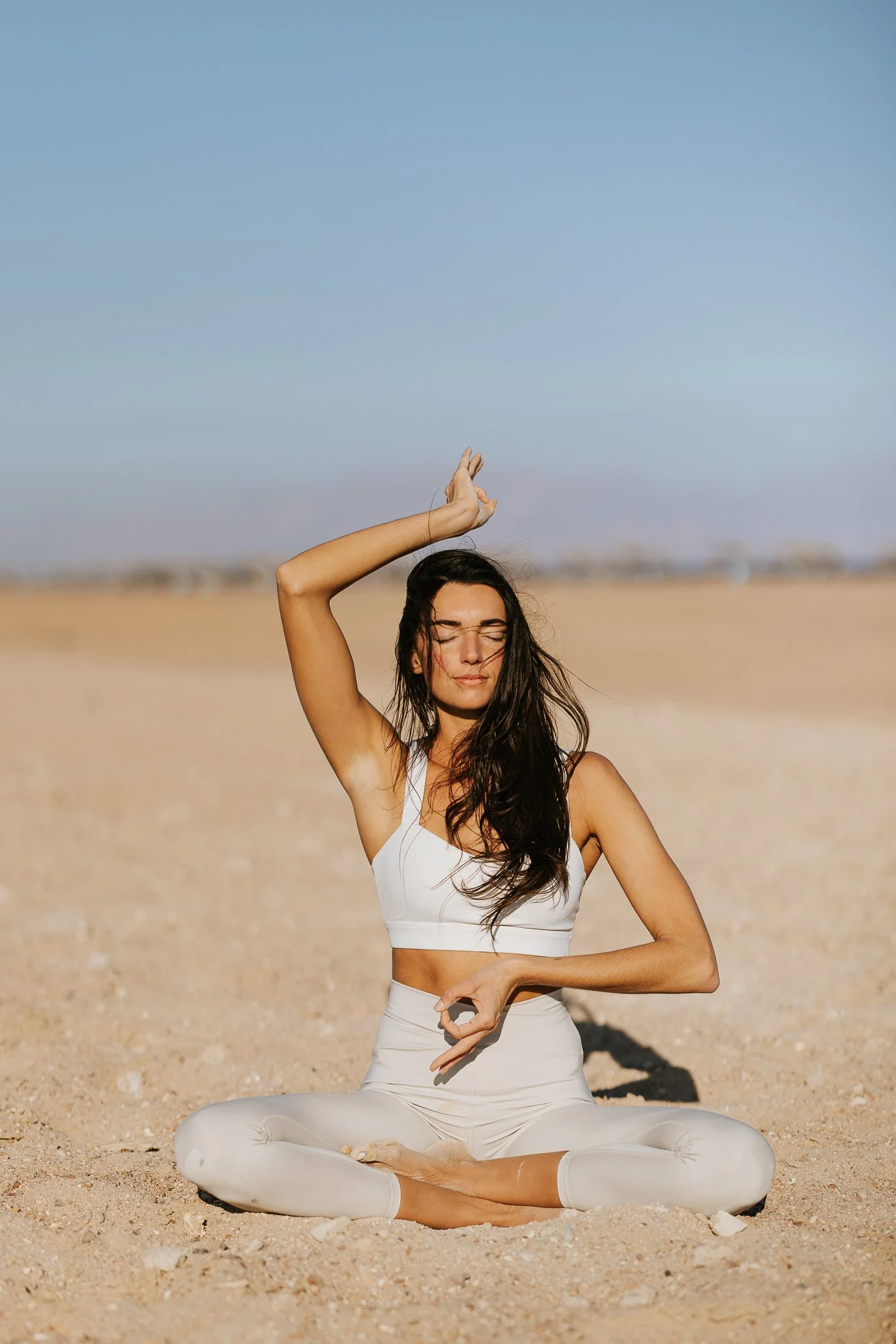 Sunset yoga session with Angelina Stolz Yoga at Lagoona beach - Dahab - South Sinai X Eslam Piko Studios Photography