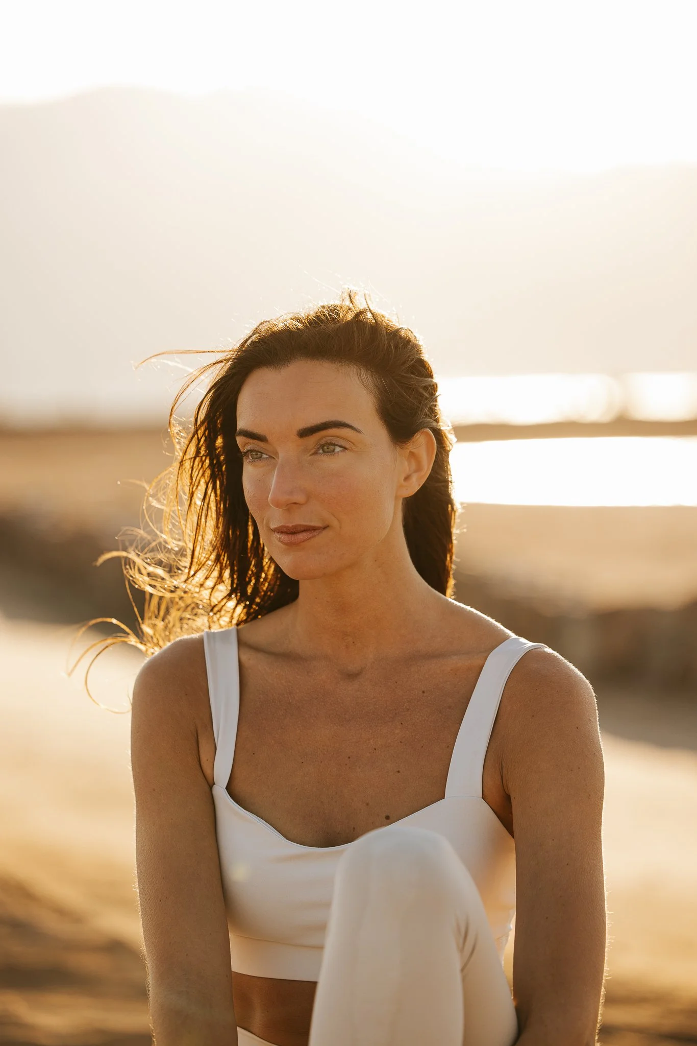 Sunset yoga session with Angelina Stolz Yoga at Lagoona beach - Dahab - South Sinai X Eslam Piko Studios Photography