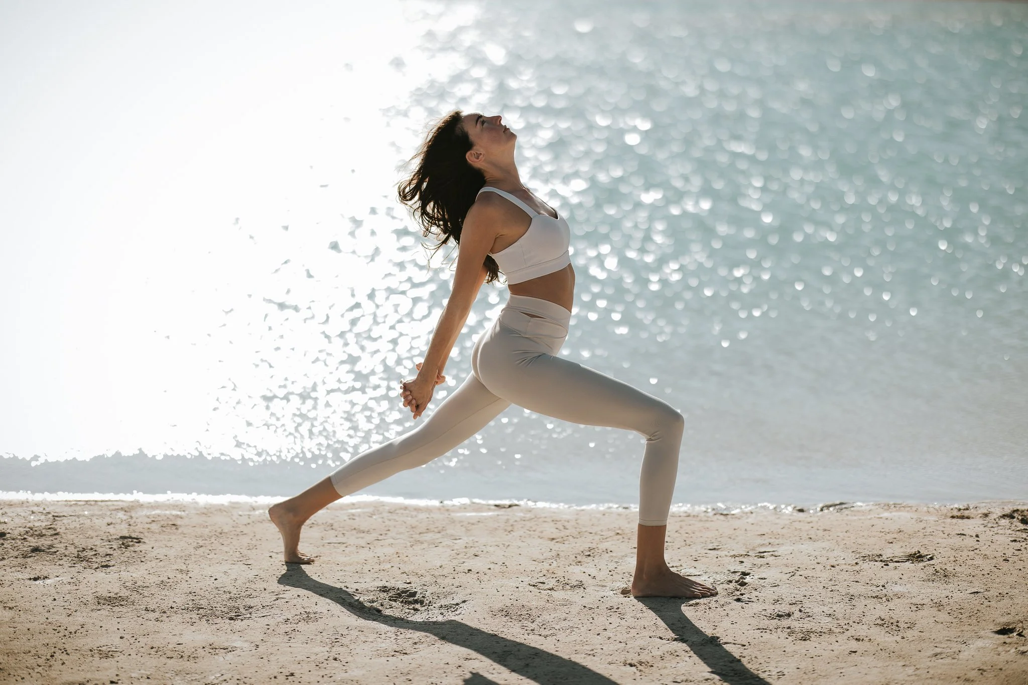 Sunset yoga session with Angelina Stolz Yoga at Lagoona beach - Dahab - South Sinai X Eslam Piko Studios Photography