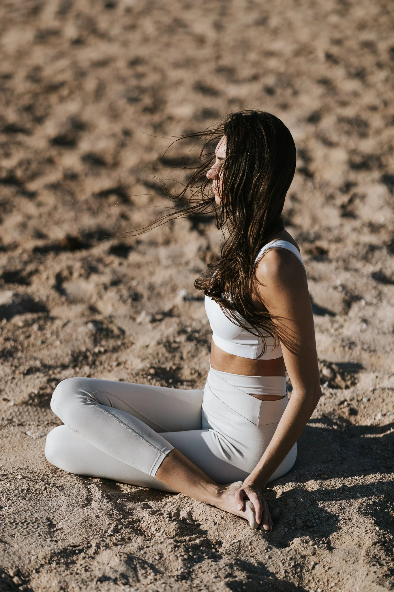 Sunset yoga session with Angelina Stolz Yoga at Lagoona beach - Dahab - South Sinai X Eslam Piko Studios Photography