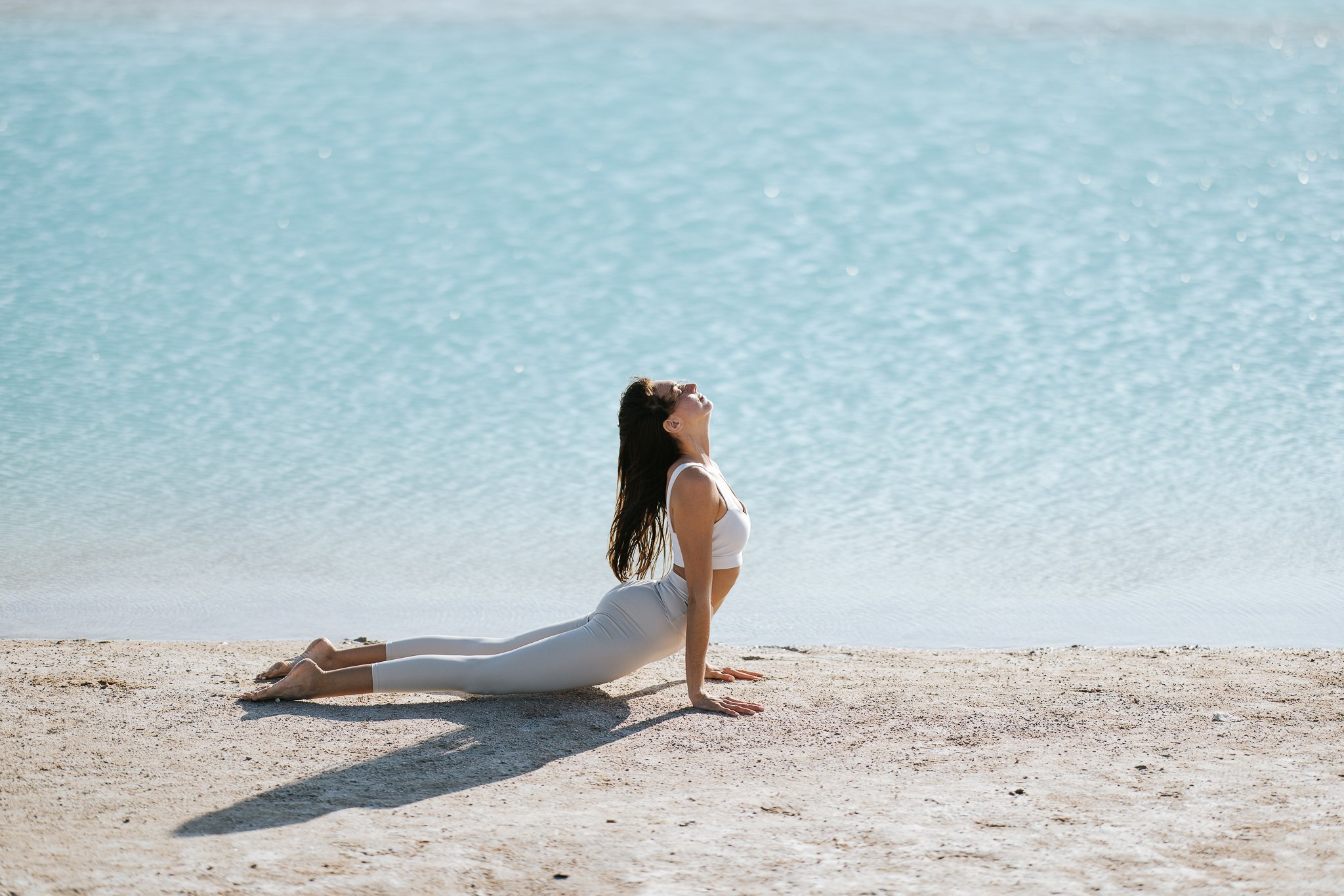 Sunset yoga session with Angelina Stolz Yoga at Lagoona beach - Dahab - South Sinai X Eslam Piko Studios Photography