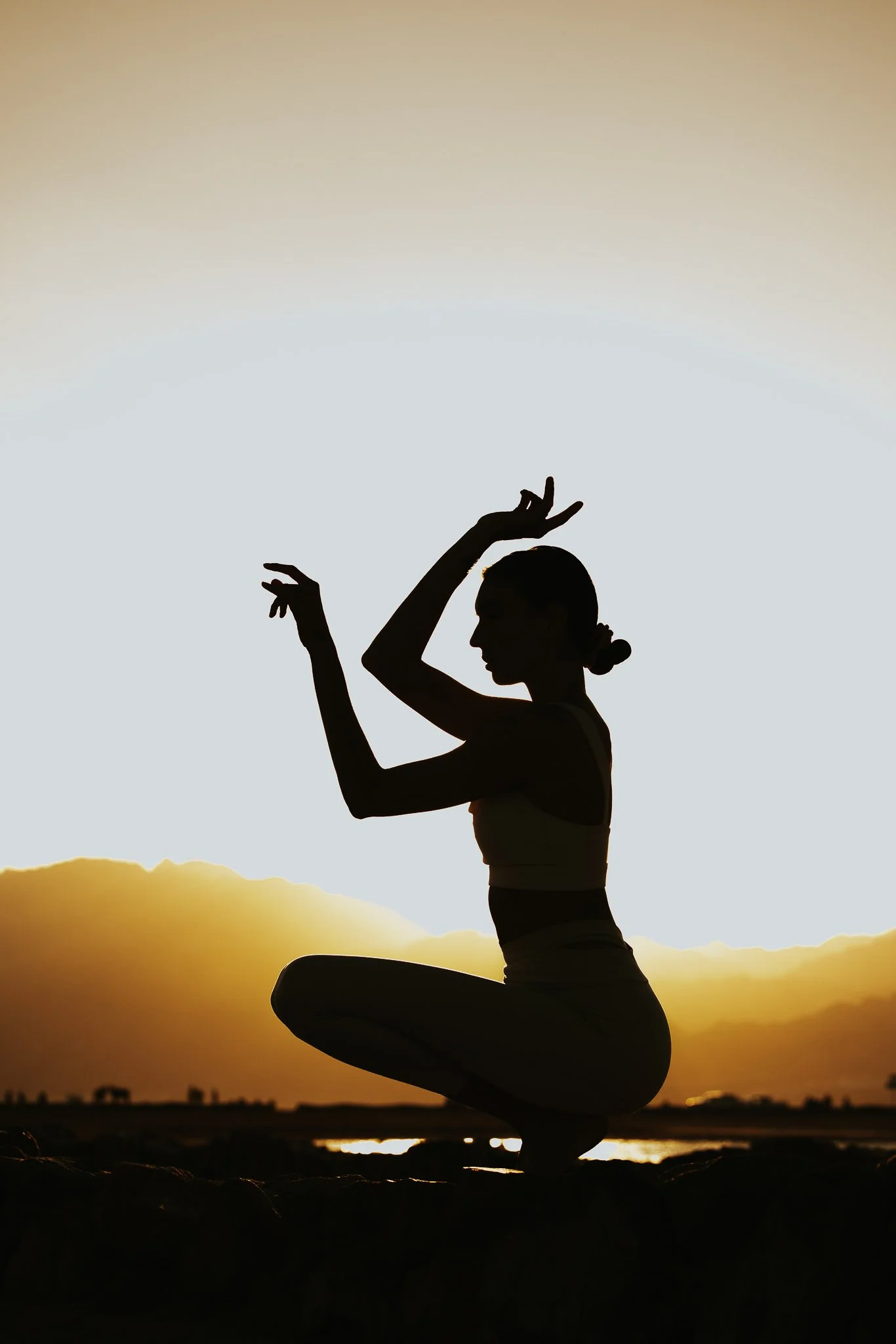 Sunset yoga session with Angelina Stolz Yoga at Lagoona beach - Dahab - South Sinai X Eslam Piko Studios Photography
