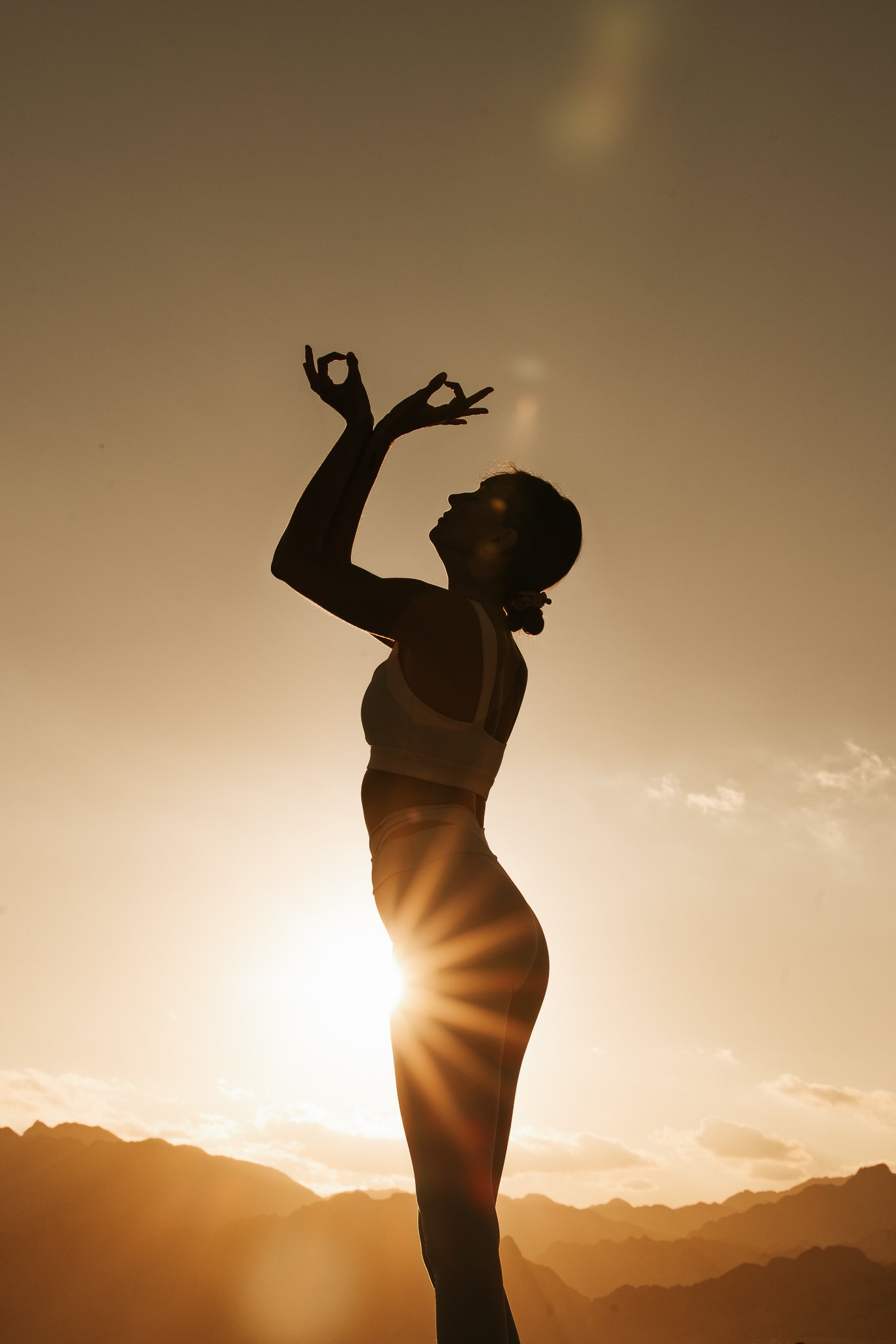 Sunset yoga session with Angelina Stolz Yoga at Lagoona beach - Dahab - South Sinai X Eslam Piko Studios Photography