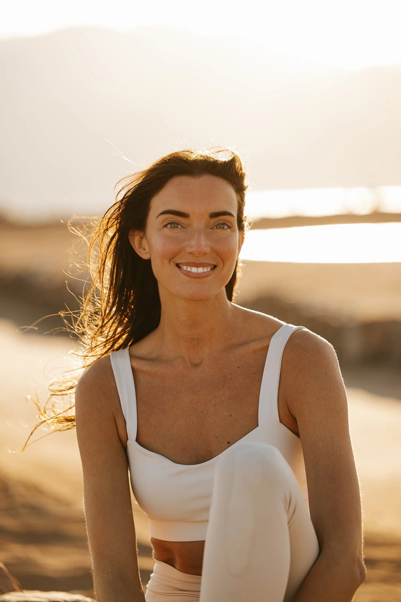 Sunset yoga session with Angelina Stolz Yoga at Lagoona beach - Dahab - South Sinai X Eslam Piko Studios Photography