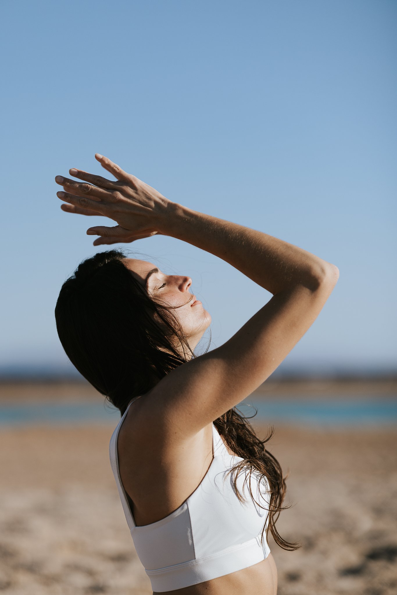 Sunset yoga session with Angelina Stolz Yoga at Lagoona beach - Dahab - South Sinai X Eslam Piko Studios Photography