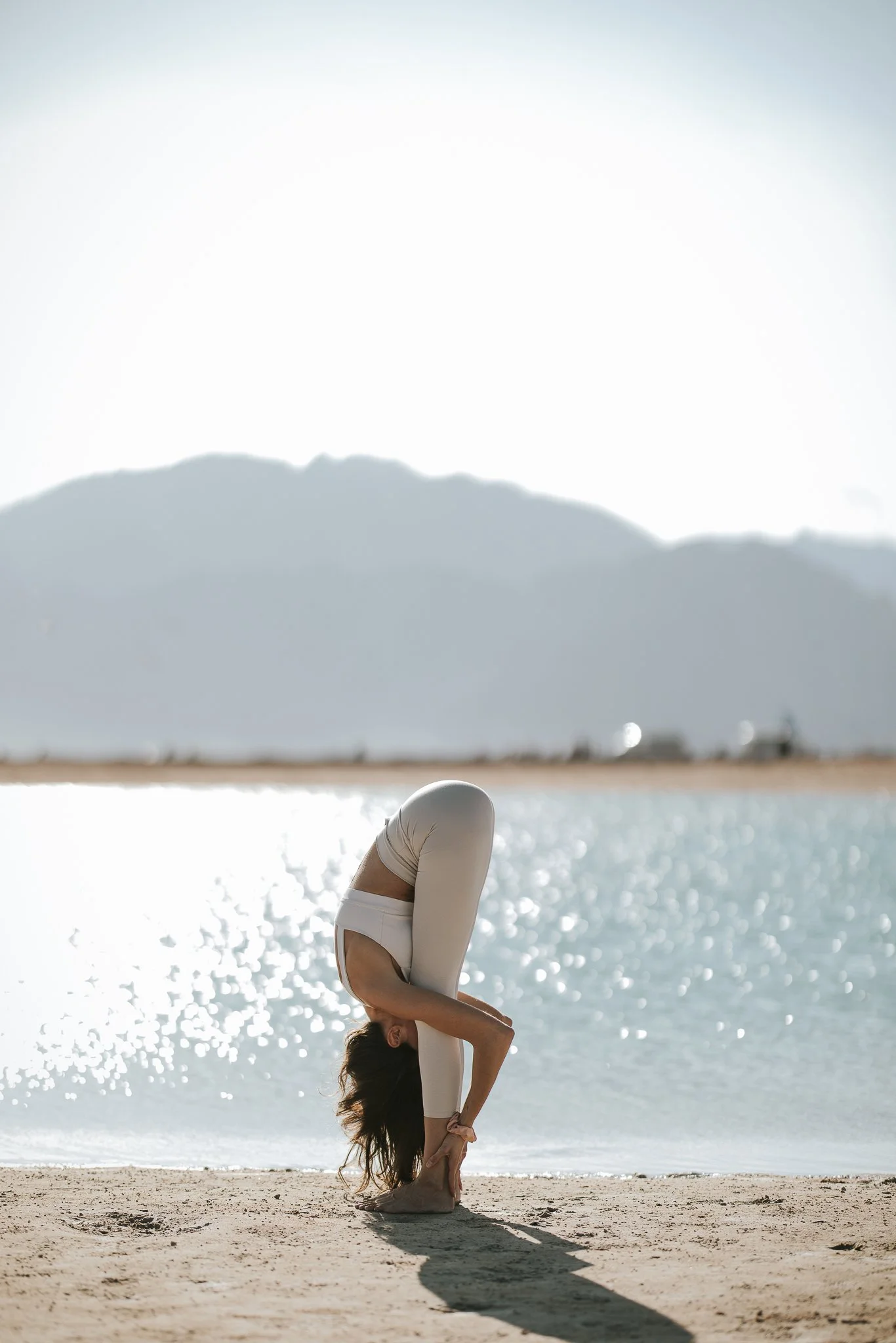 Sunset yoga session with Angelina Stolz Yoga at Lagoona beach - Dahab - South Sinai X Eslam Piko Studios Photography