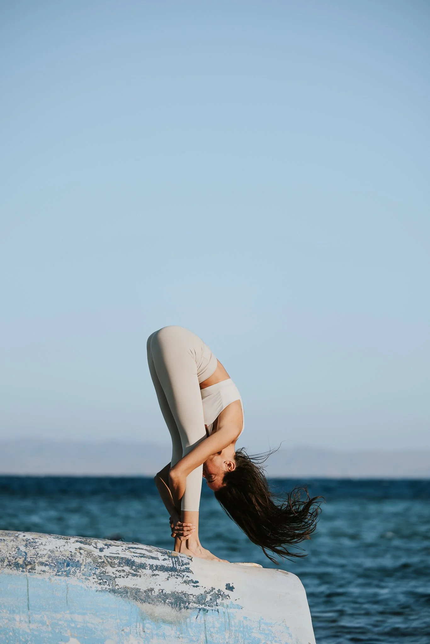 Sunset yoga session with Angelina Stolz Yoga at Lagoona beach - Dahab - South Sinai X Eslam Piko Studios Photography