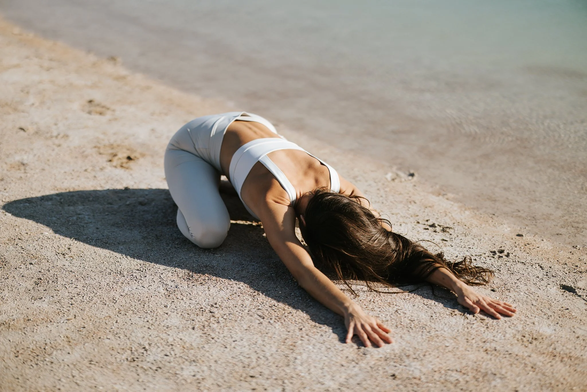 Sunset yoga session with Angelina Stolz Yoga at Lagoona beach - Dahab - South Sinai X Eslam Piko Studios Photography
