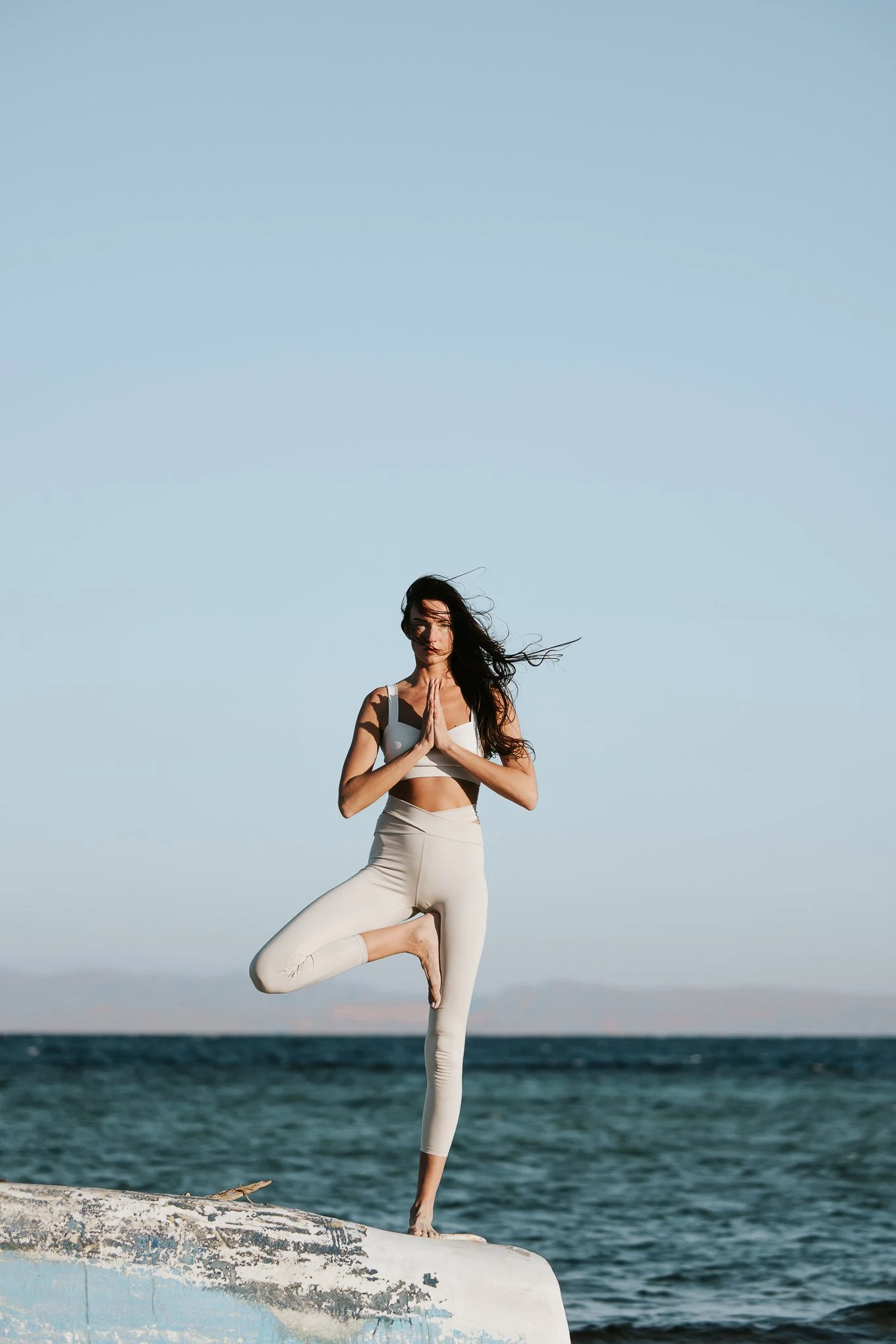 Sunset yoga session with Angelina Stolz Yoga at Lagoona beach - Dahab - South Sinai X Eslam Piko Studios Photography